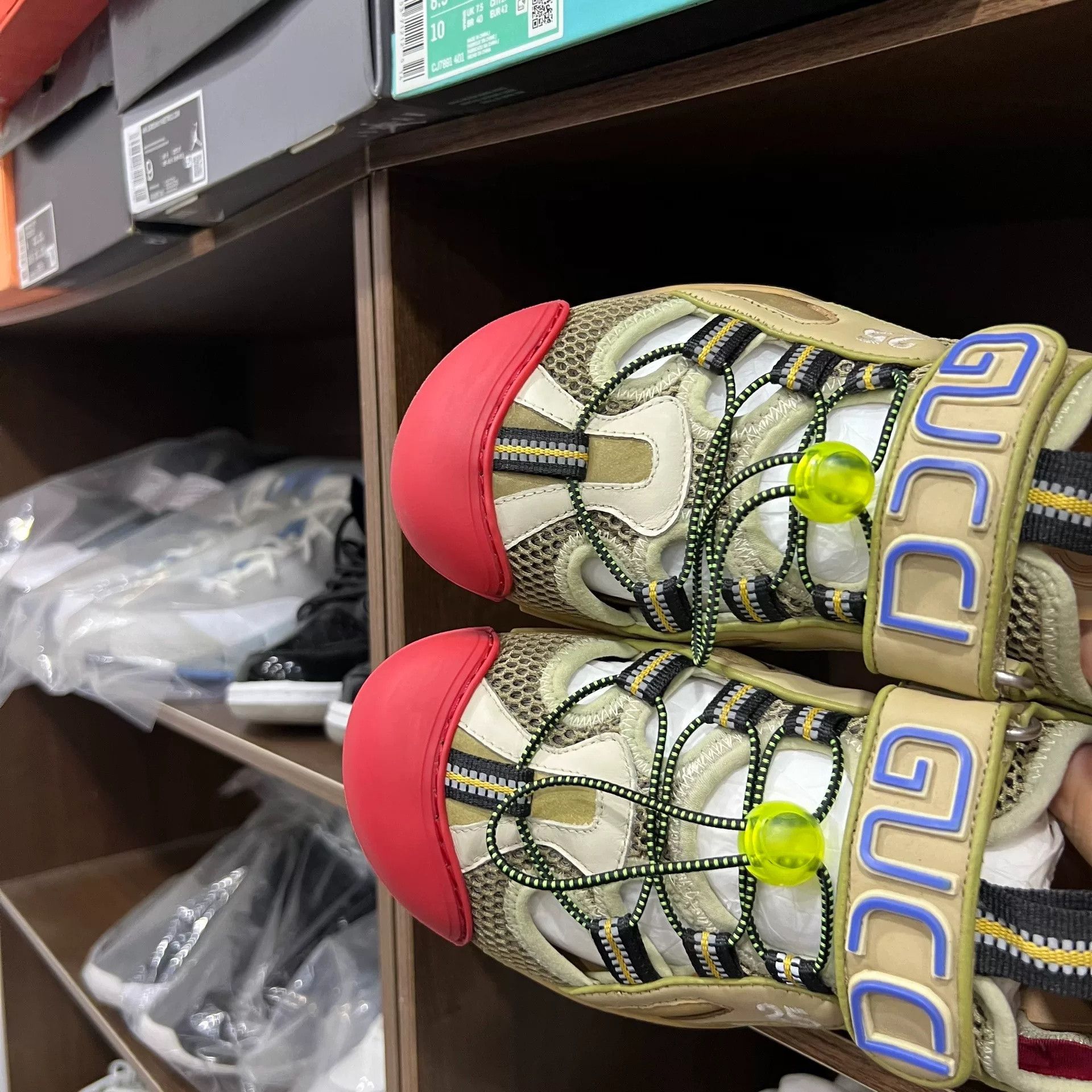 Gucci Gucci Leather Round Toe Sandals Size US 10 / EU 43 - 4 Thumbnail