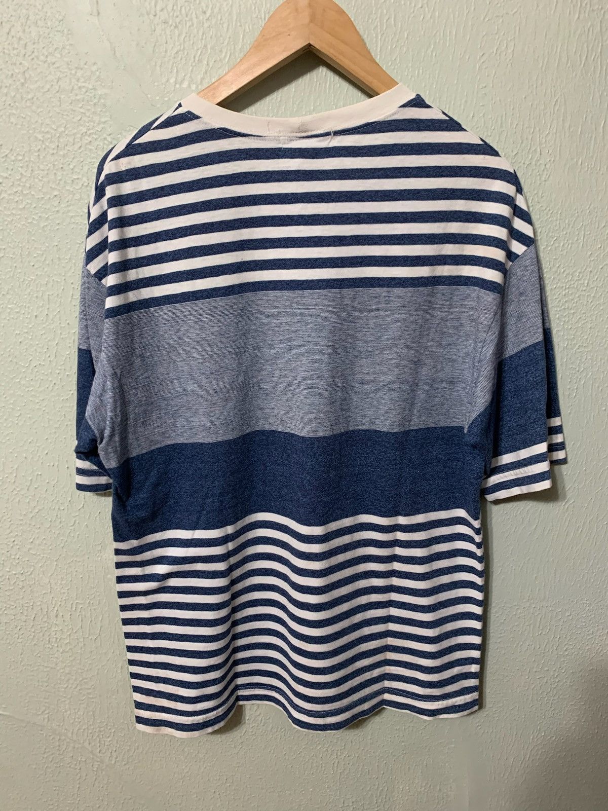 Vintage Vintage Z. Cavaricci Striped T-Shirt Size US S / EU 44-46 / 1 - 1 Thumbnail