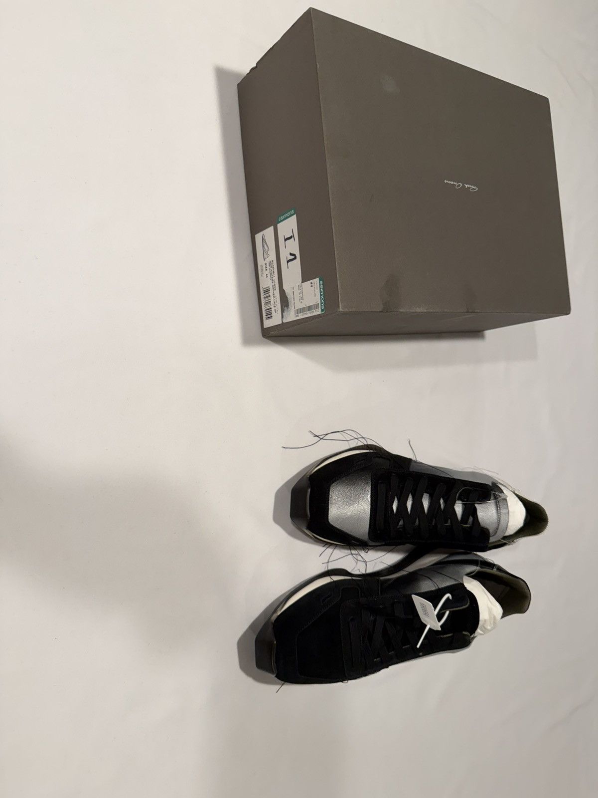 Rick Owens Rick Owens low-top sneakers. 44/11. Size US 11 / EU 44 - 11 Thumbnail