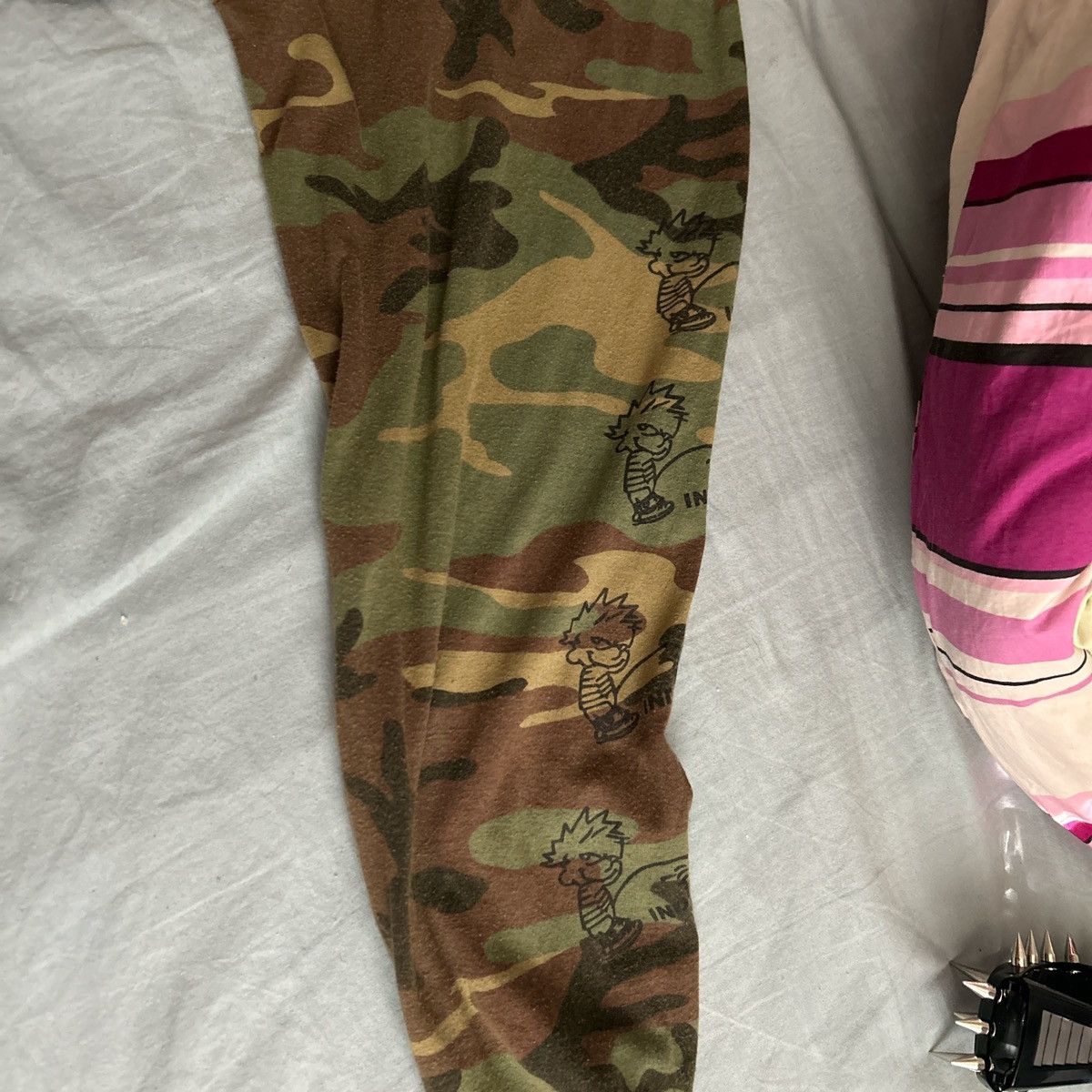 G59 Records CRAZY RARE G59 Fuck The Industry Camo Longsleeve 2017 Size US L / EU 52-54 / 3 - 3 Thumbnail
