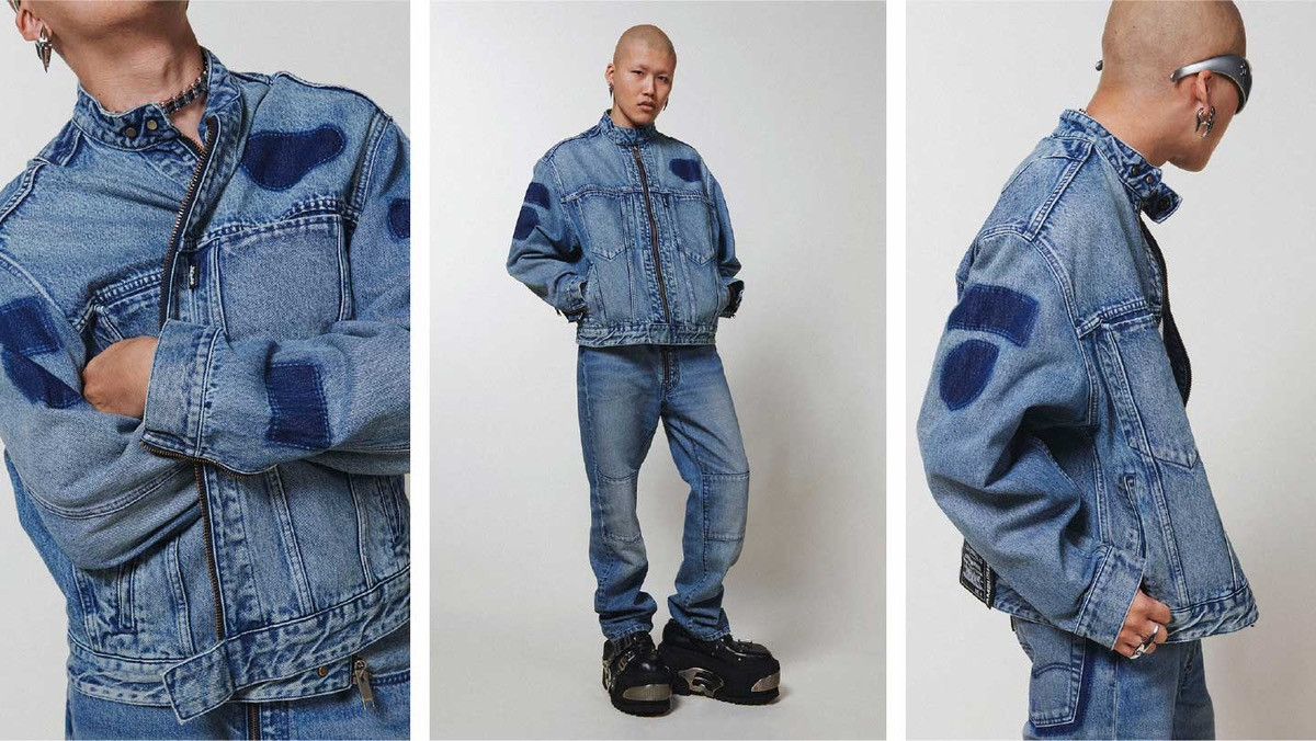 Ambush Design DDP New AMBUSH X LEVI’S Denim Moto Biker Jacket XL Size US XL / EU 56 / 4 - 10 Thumbnail