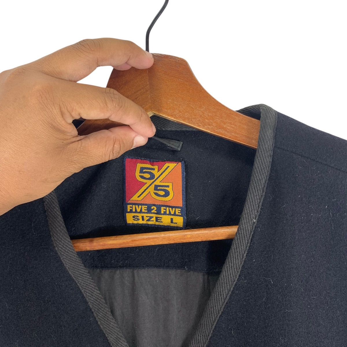 Other × Vintage VINTAGE FIVE TO FIVE WOOL VEST JACKET Size US L / EU 52-54 / 3 - 6 Thumbnail