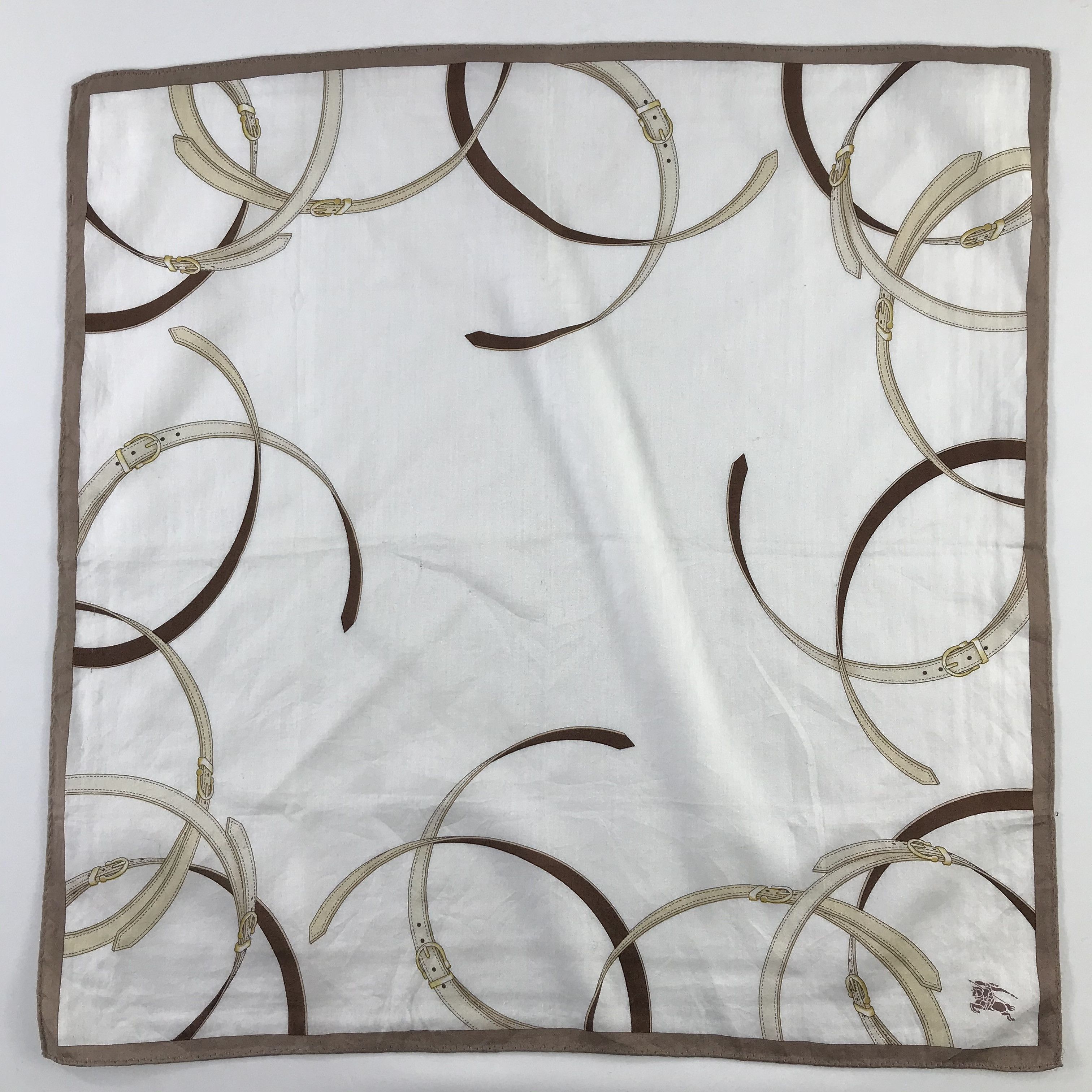 Burberry × Vintage Burberry Bandana / Handkerchief / Neckerchief - S950 Size ONE SIZE - 1 Thumbnail