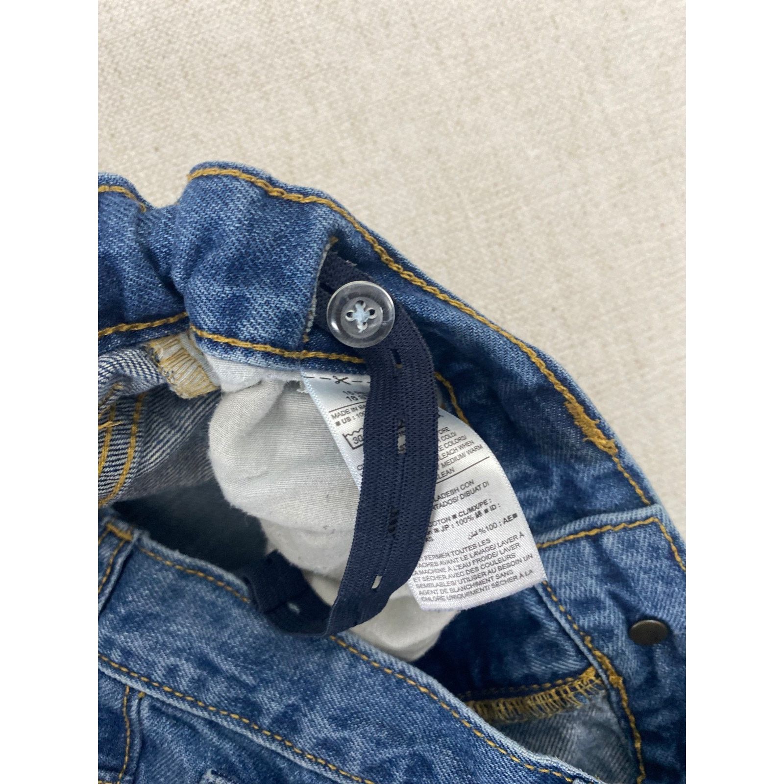 Old Navy Old Navy Jeans Womens 16 Blue Denim Loose Bootcut Size 38" / US 16 / IT 52 - 10 Thumbnail