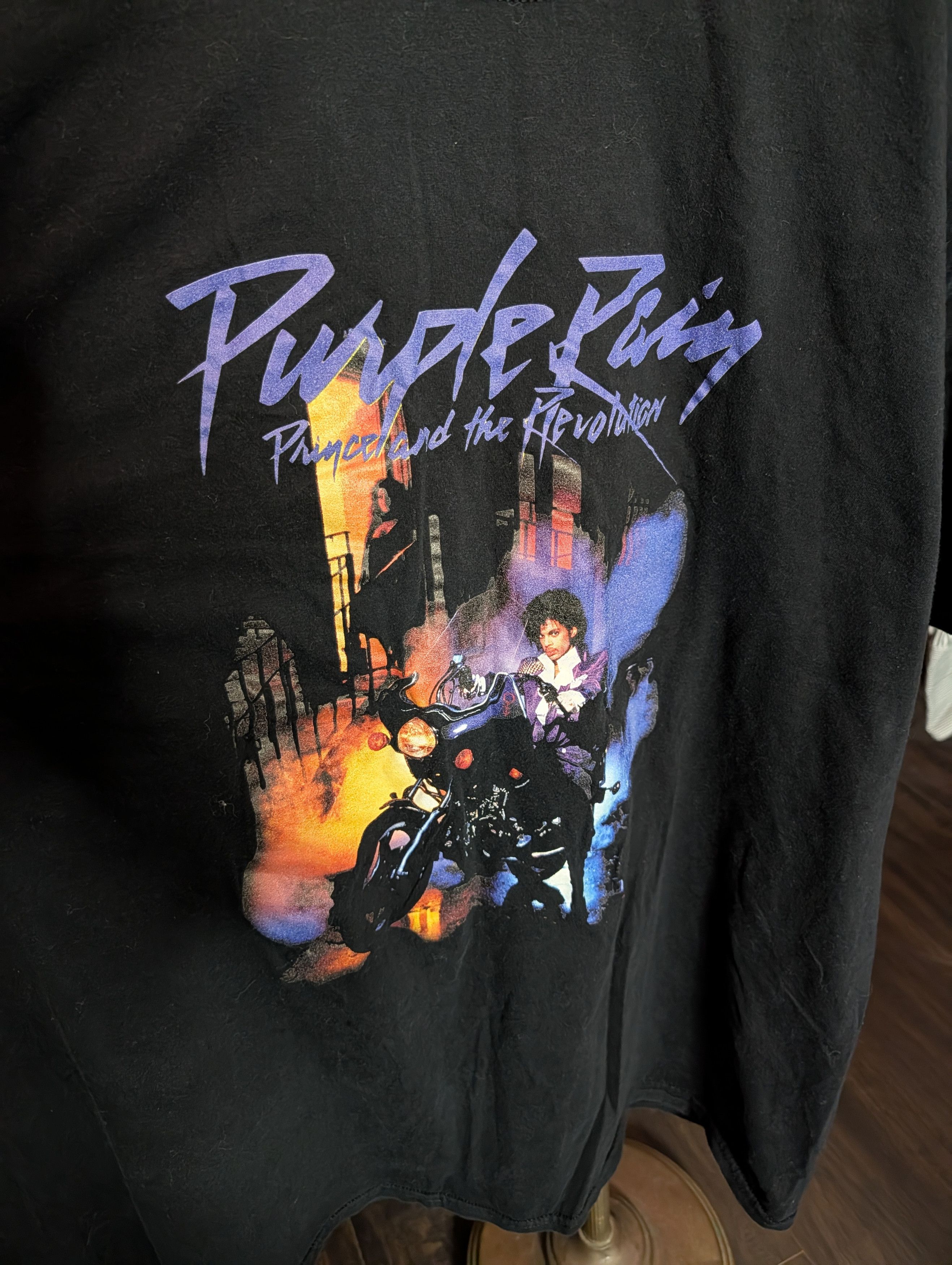 Prince The Prince Estate Official Approved Purple Rain Graphic Tee Size US L / EU 52-54 / 3 - 2 Thumbnail
