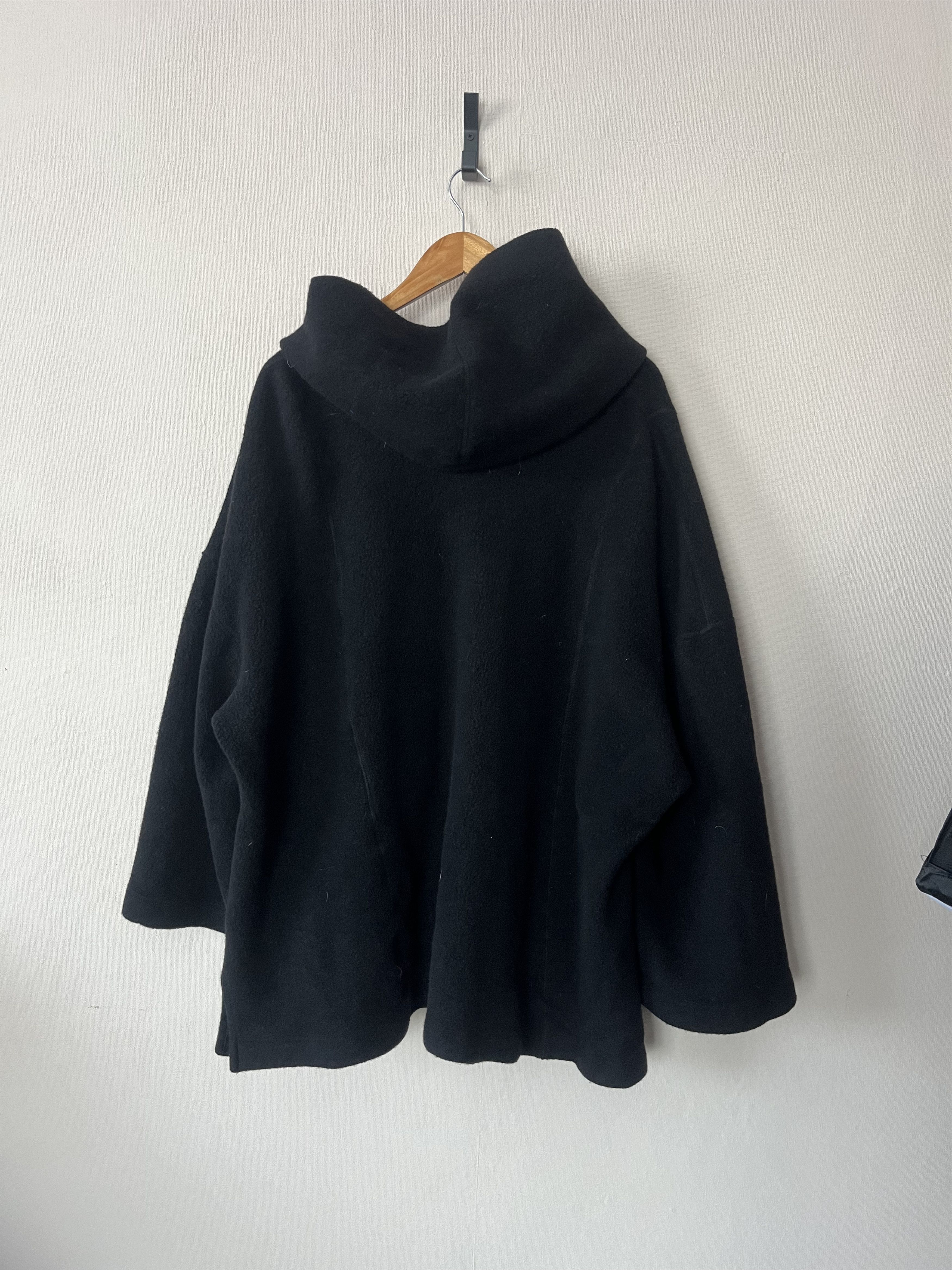 Givenchy Vintage 80s GIVENCHY Cape Coat Wool Poncho Jacket Oversized Size XXL / US 16-18 / IT 52-54 - 7 Thumbnail