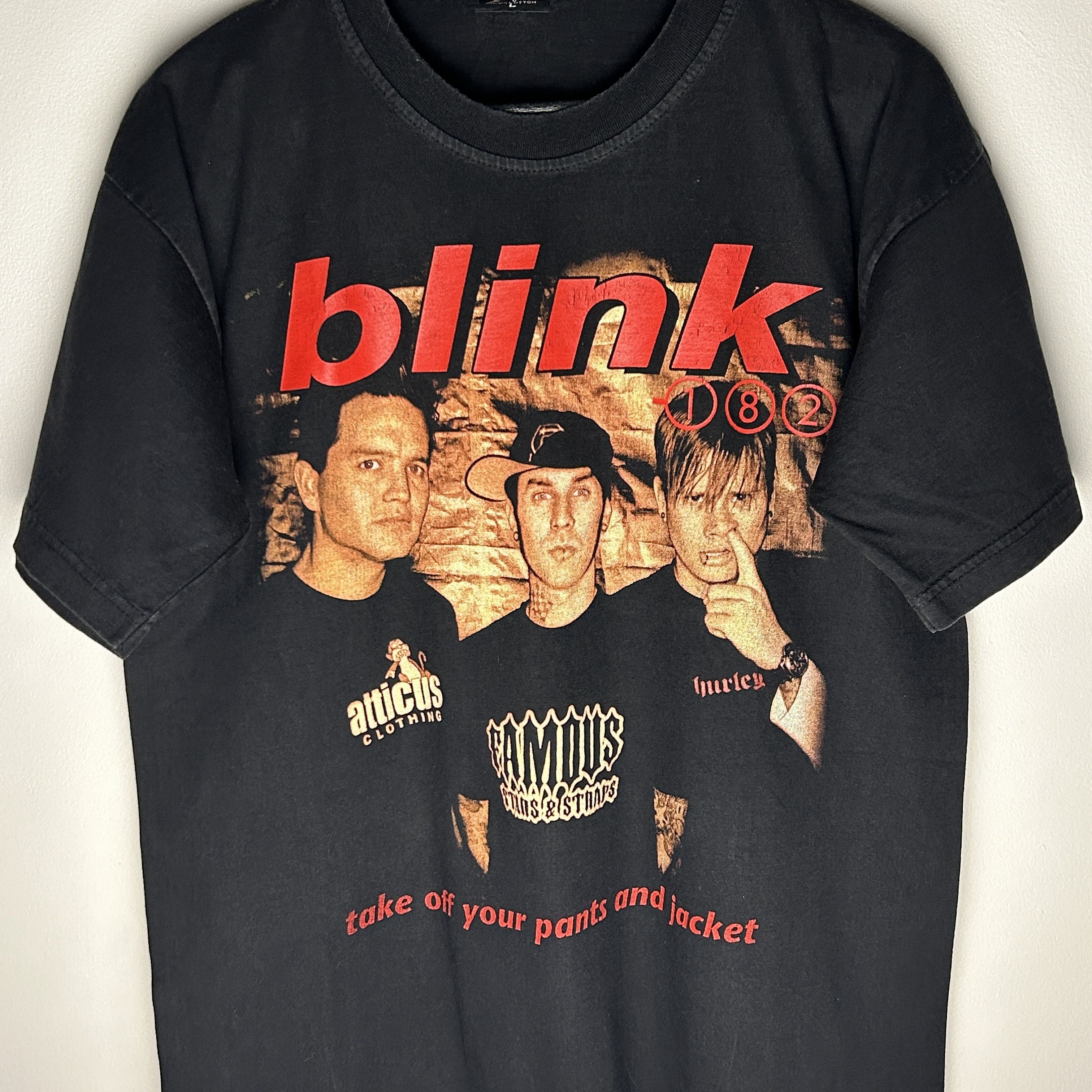 Band Tees Vintage Blink-182 Band T-shirt Size US L / EU 52-54 / 3 - 3 Thumbnail