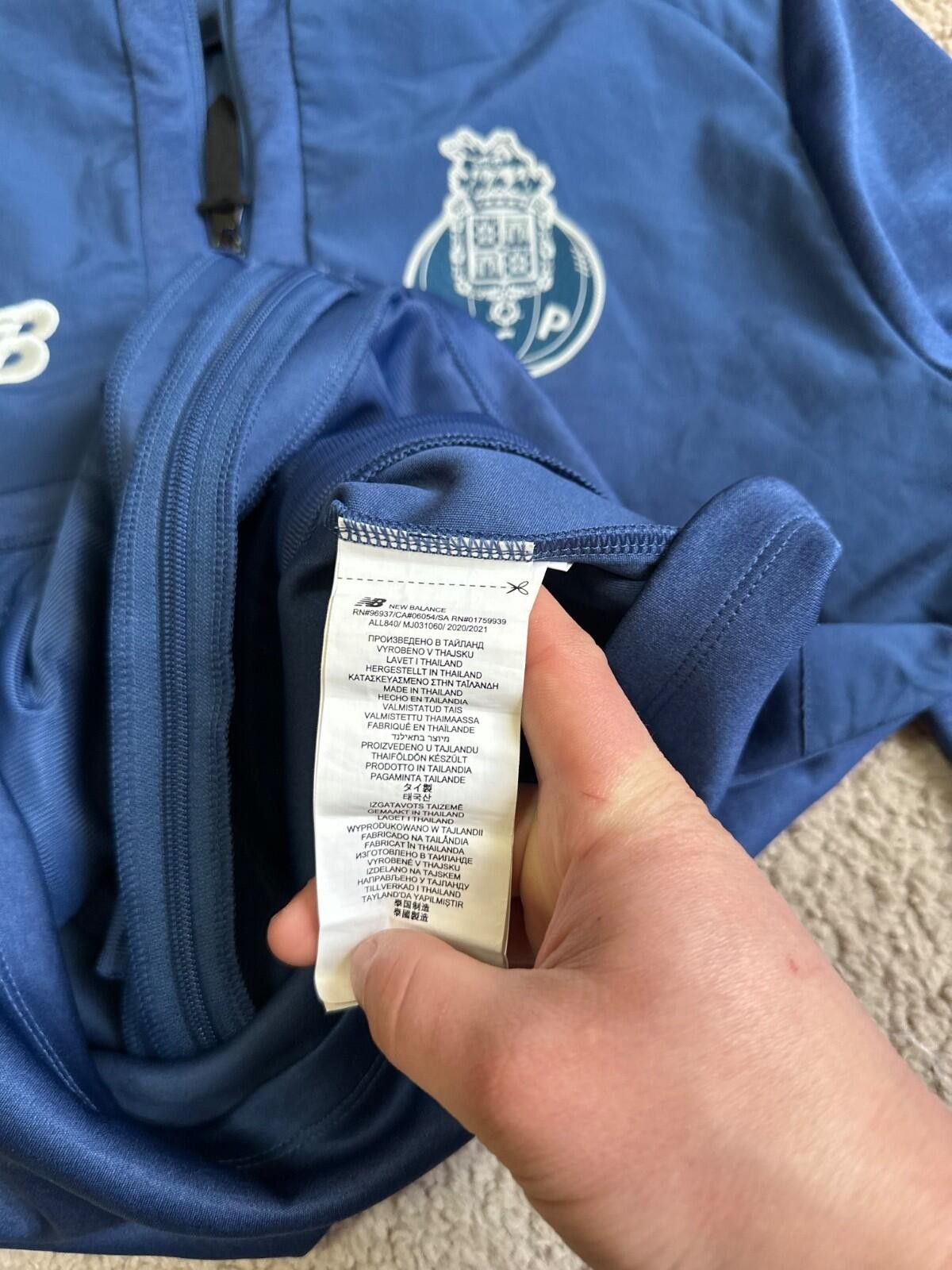 New Balance New balance FC Porto Pre Match 20/21 Track Jacket Sz M Size US M / EU 48-50 / 2 - 5 Thumbnail