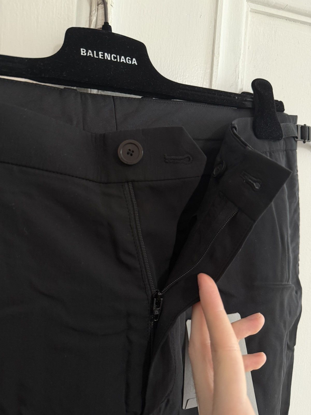 Balenciaga New Rare Fluid Poplin Adjustable Pant [48] fits 32-34 Size US 34 / EU 50 - 5 Thumbnail