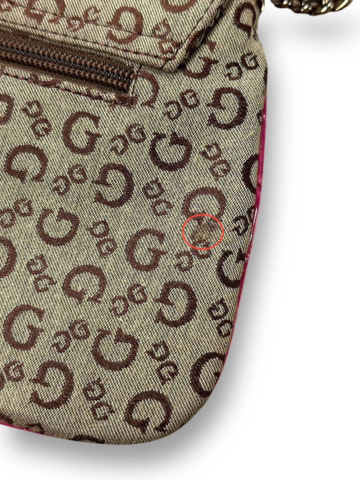 Guess Vintage Y2K Guess Monogram Retro Avant Garde Shoulder Bag Size ONE SIZE - 17 Thumbnail