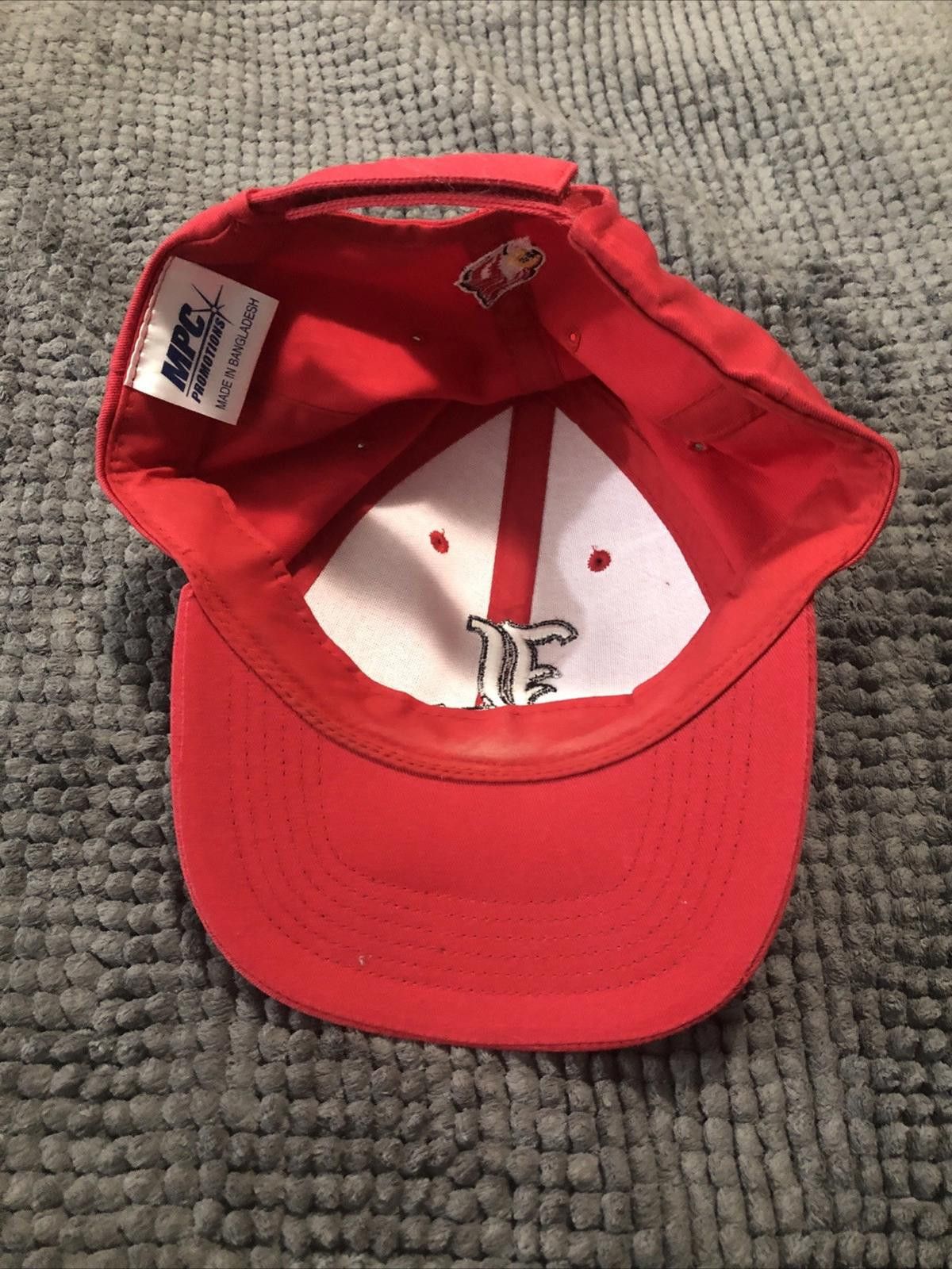 Designer Vintage Louisville Cardinals Fitted Baseball Hat MPC Promo Size ONE SIZE - 4 Thumbnail
