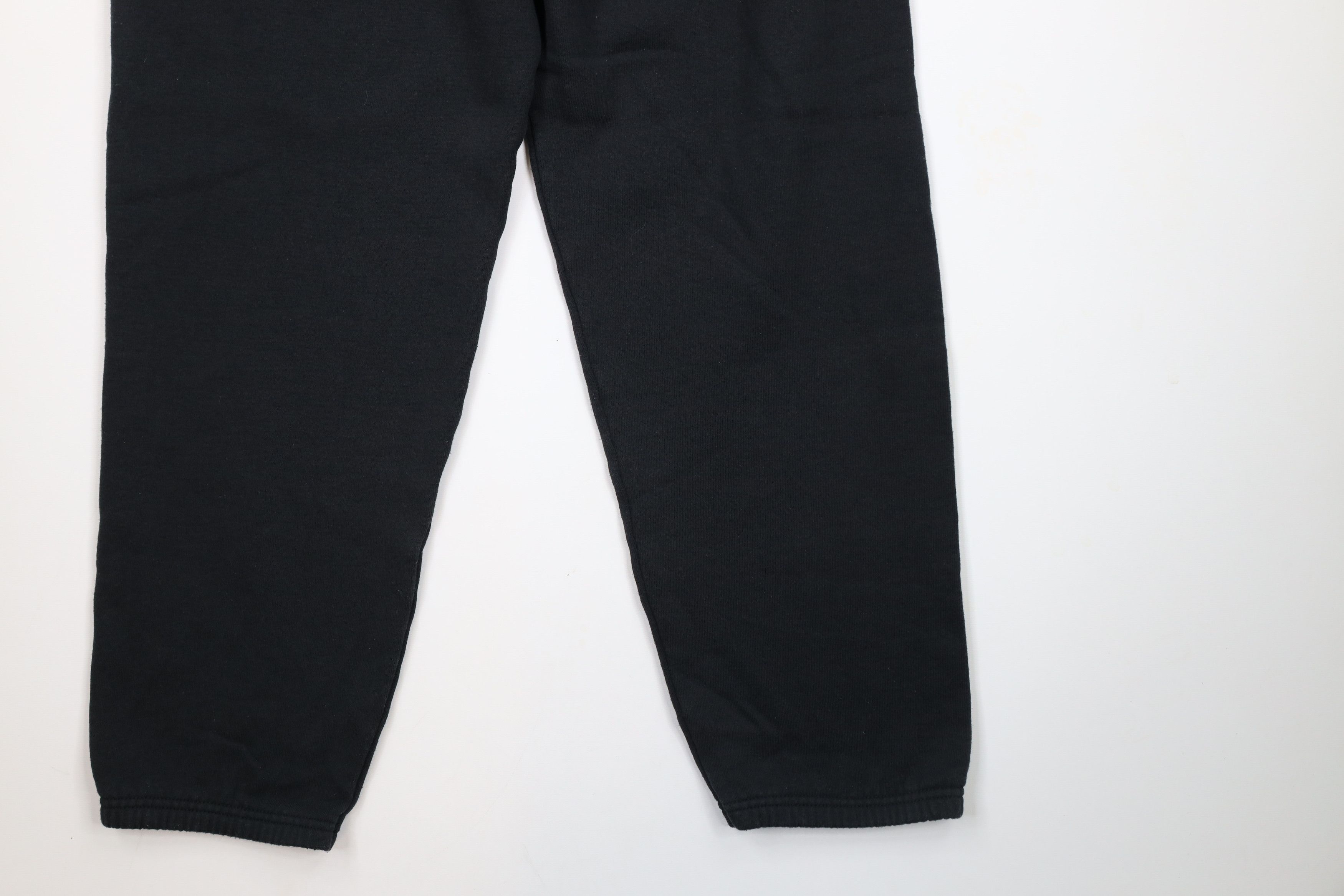 Vintage Vintage 90s Streetwear Heavyweight Sweatpants Black USA Size US 36 / EU 52 - 11 Thumbnail