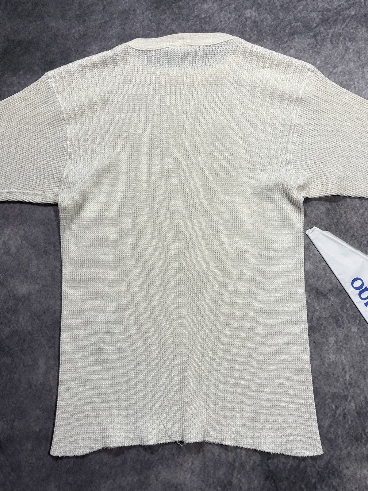 Vintage 1970s Thermal True Vintage Fruit of the Loom Blank Waffle Size US S / EU 44-46 / 1 - 10 Thumbnail