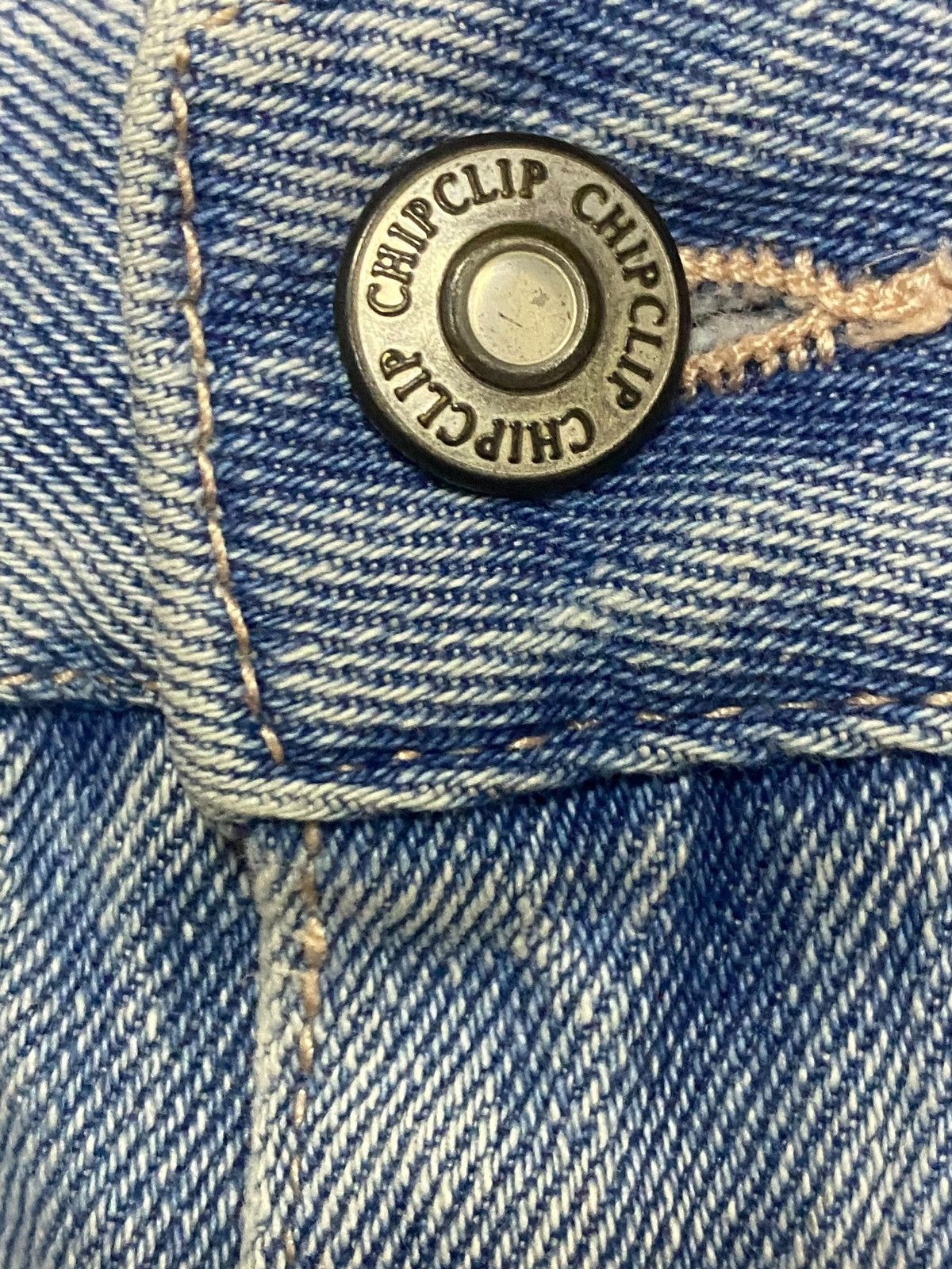 Japanese Brand Vintage Japanese Chipclip Faded Wash Distressed Style Jeans Size US 28 / EU 44 - 9 Thumbnail