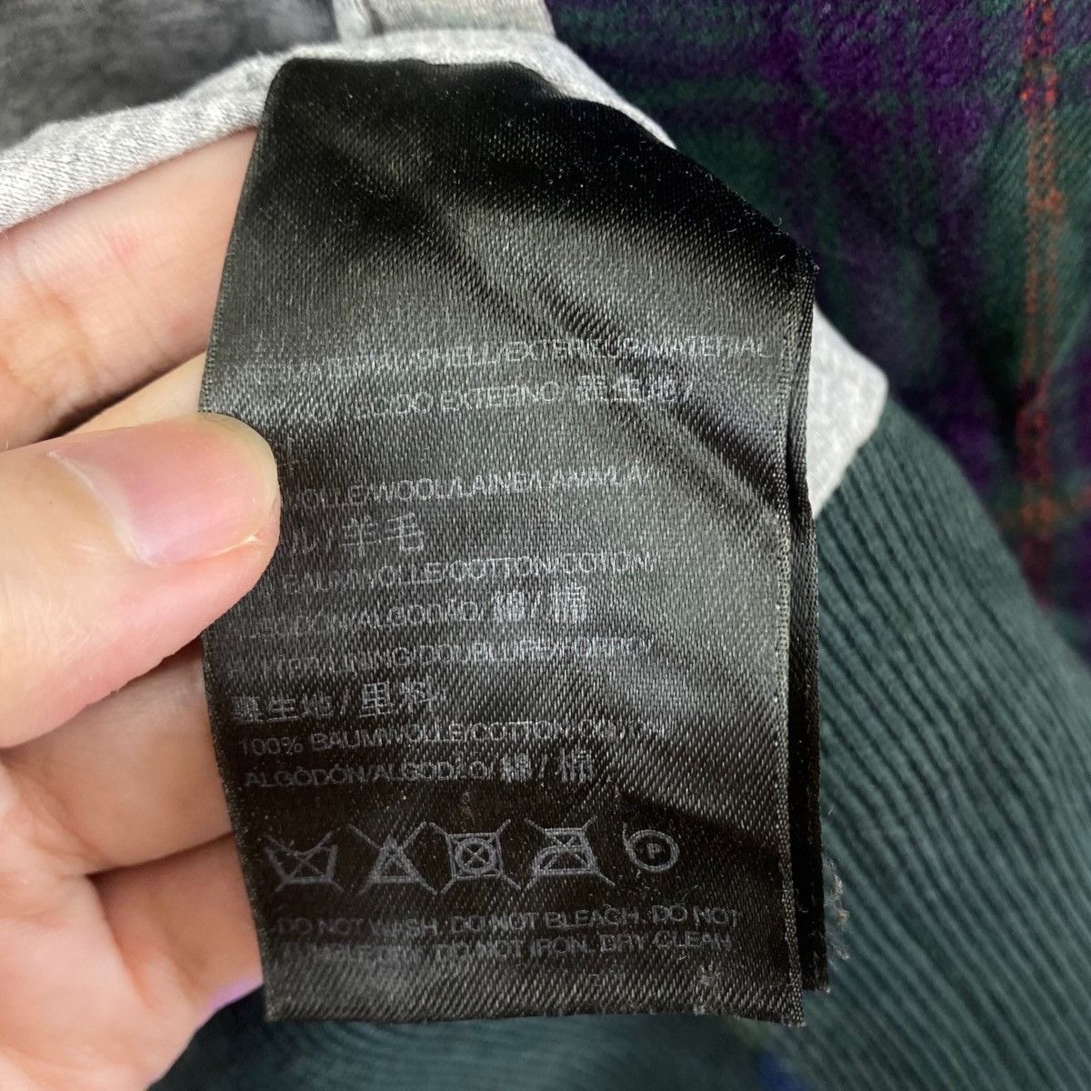 Yohji Yamamoto Y3 YOHJI YAMAMOTO Full Zipper Checkered Outerwear Sweater Size US XS / EU 42 / 0 - 6 Thumbnail