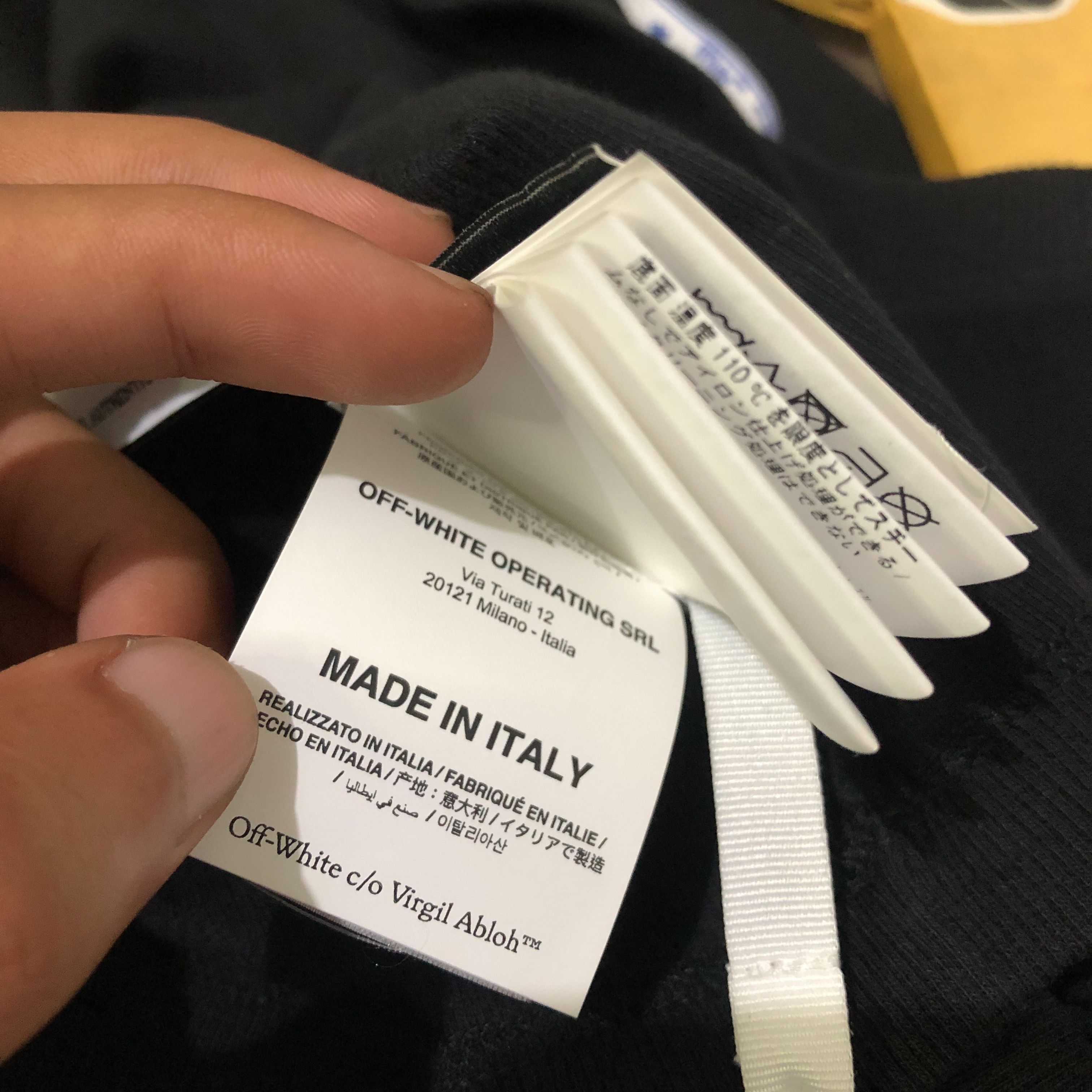 Off-White Off-White Stamp Rib Crop Top Size XS / US 0-2 / IT 36-38 - 12 Thumbnail