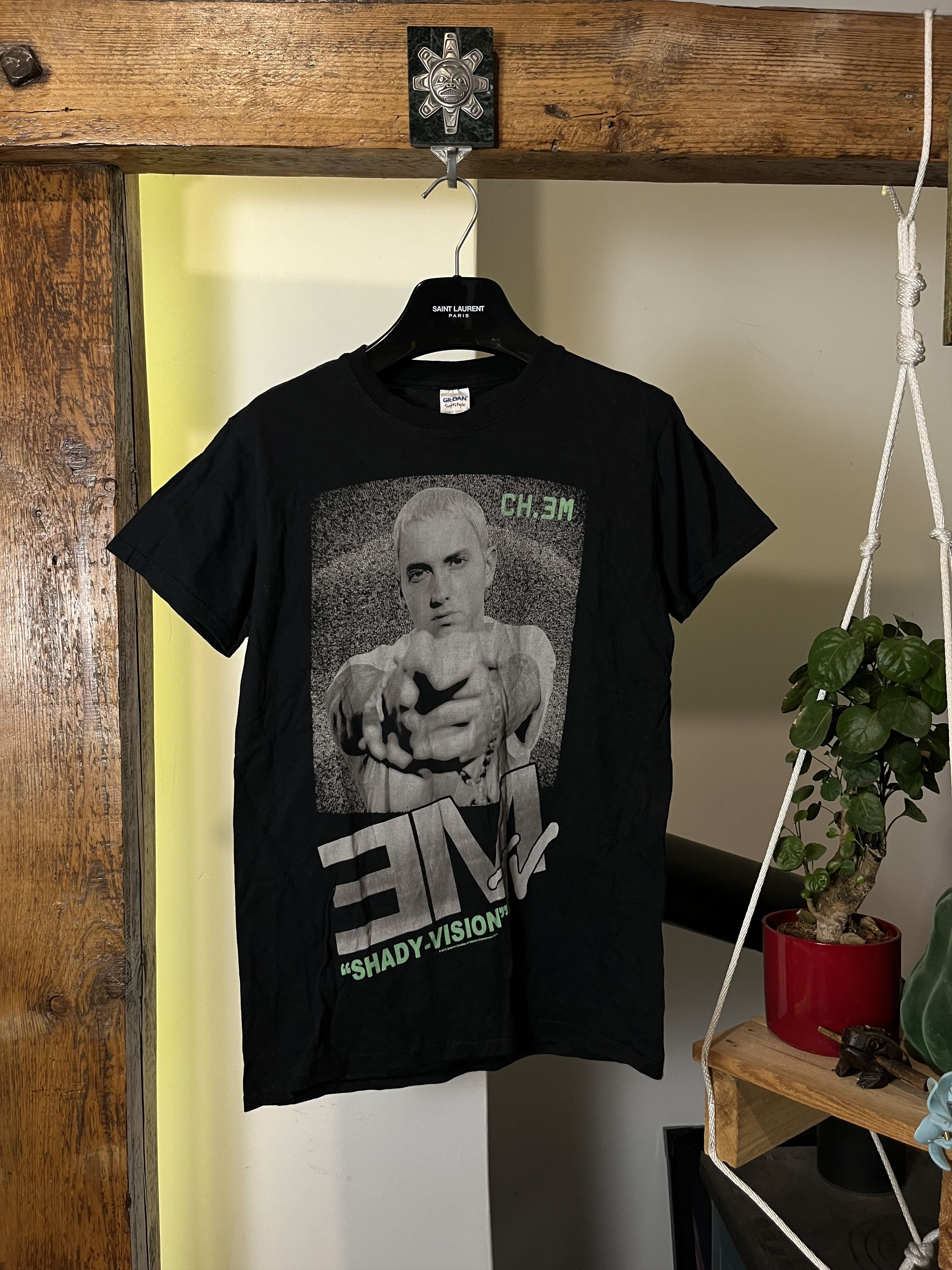Eminem × Rap Tees Eminem Slim Shady y2k Size US S / EU 44-46 / 1 - 1 Thumbnail