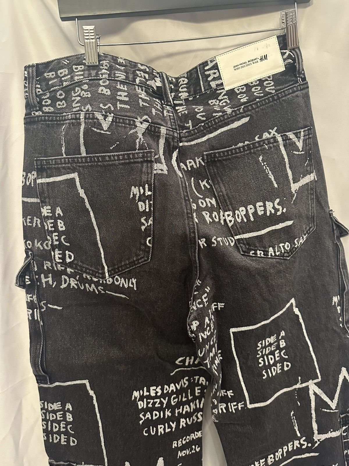 H&M × Jean-Michel Basquiat × Who Decides War JMB x H&M x Who Decides War Denim Size US 32 / EU 48 - 10 Thumbnail