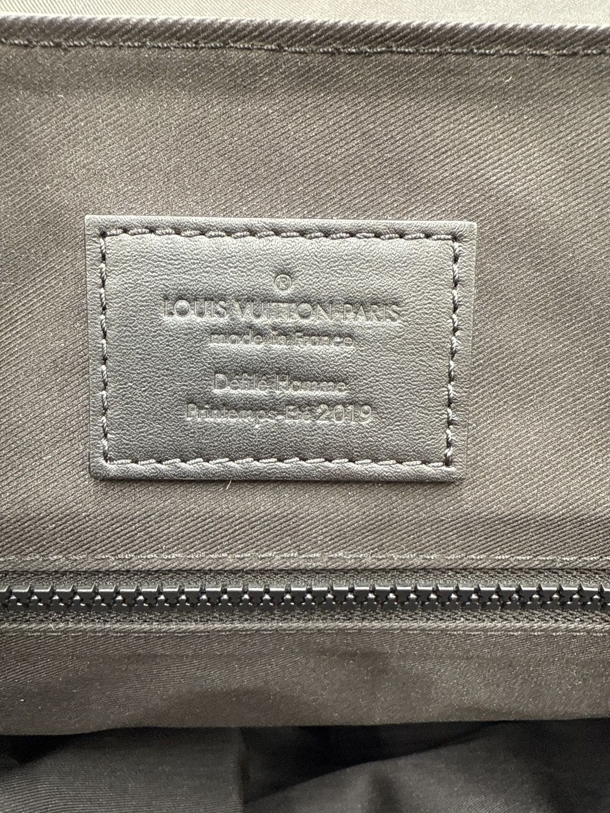 Louis Vuitton Louis Vuitton Virgil Abloh Christopher Backpack Black New Size ONE SIZE - 11 Thumbnail