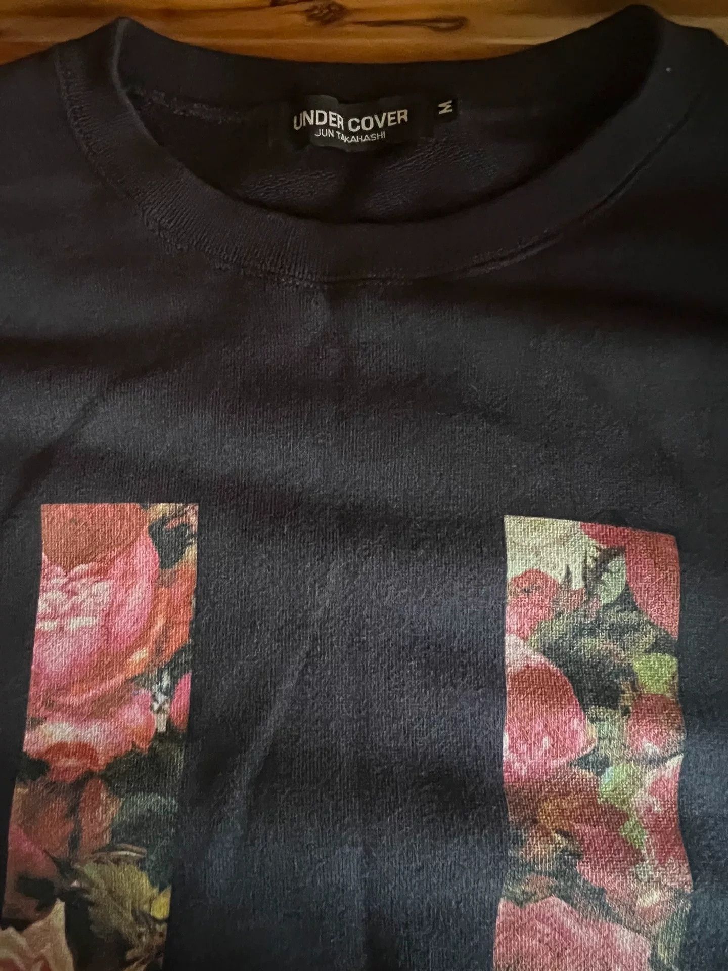 Undercover Undercover Indigo Dyed Floral Sweatshirt Size US M / EU 48-50 / 2 - 9 Thumbnail