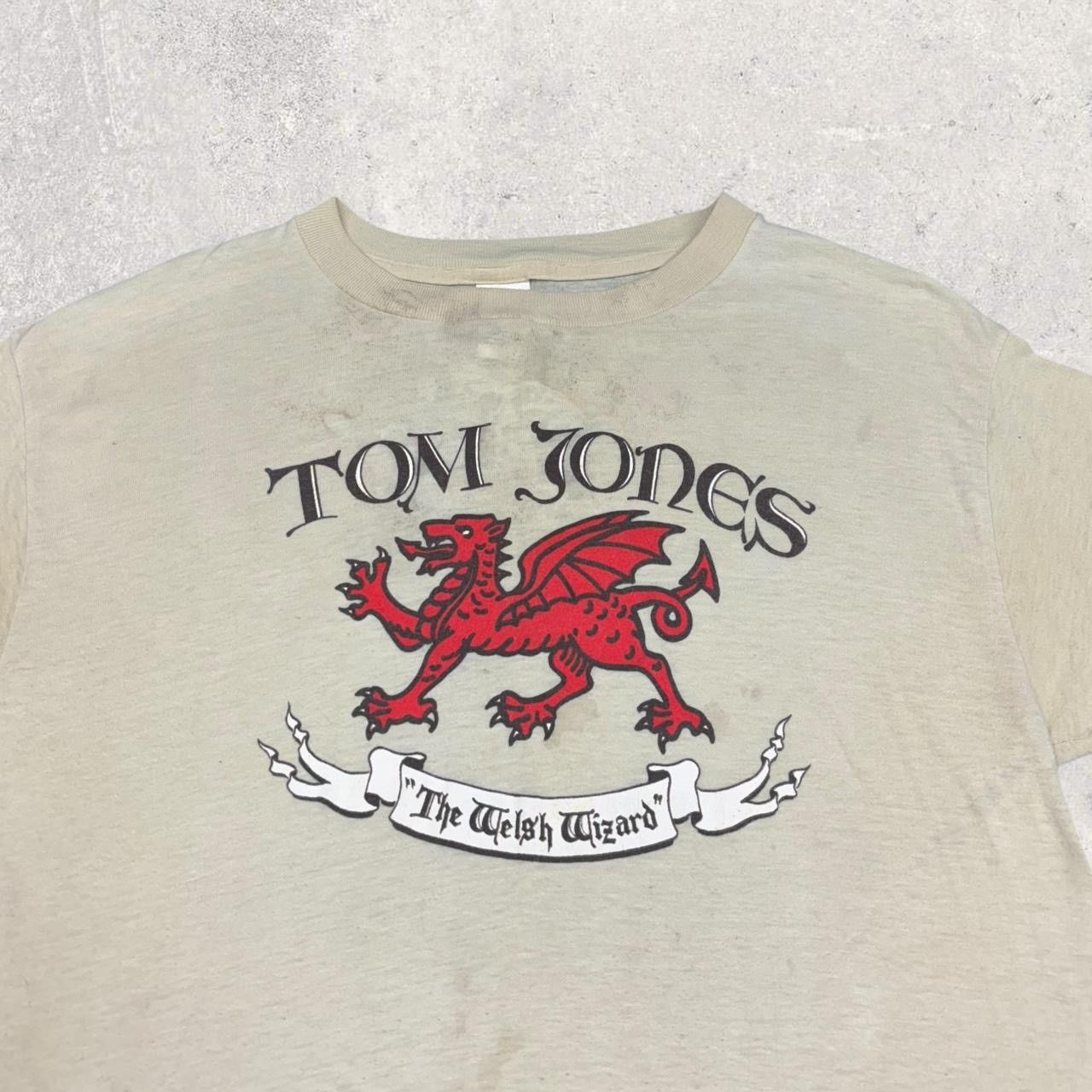 Band Tees × Vintage 1970s Vintage Tom Jones Shirt Size US XL / EU 56 / 4 - 3 Thumbnail