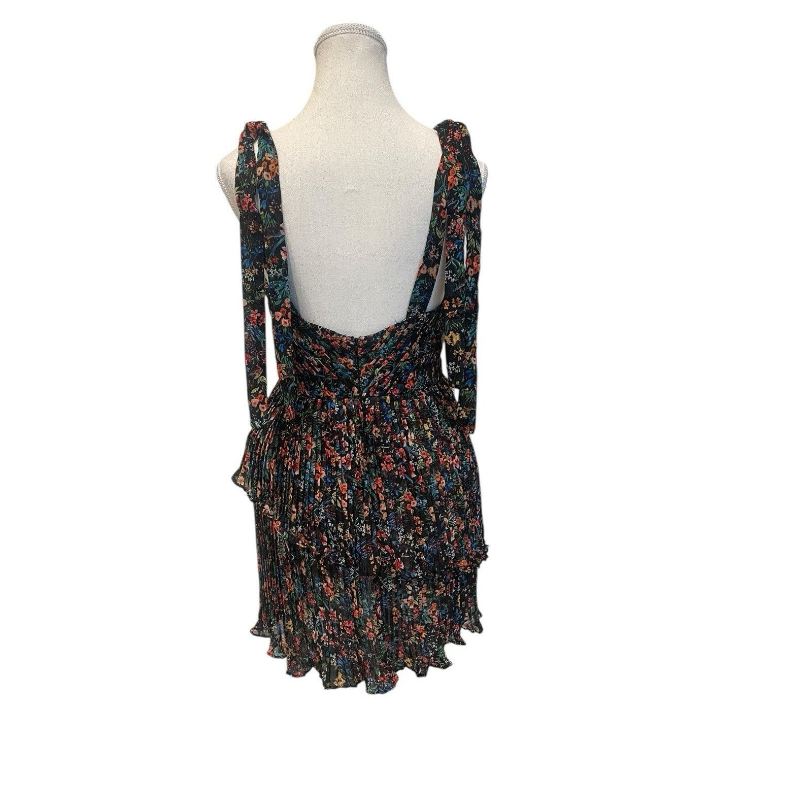 Other La Maison Talulah Pleats Ruffle Chiffon Tiered Mini Dress S Size S / US 4 / IT 40 - 8 Thumbnail