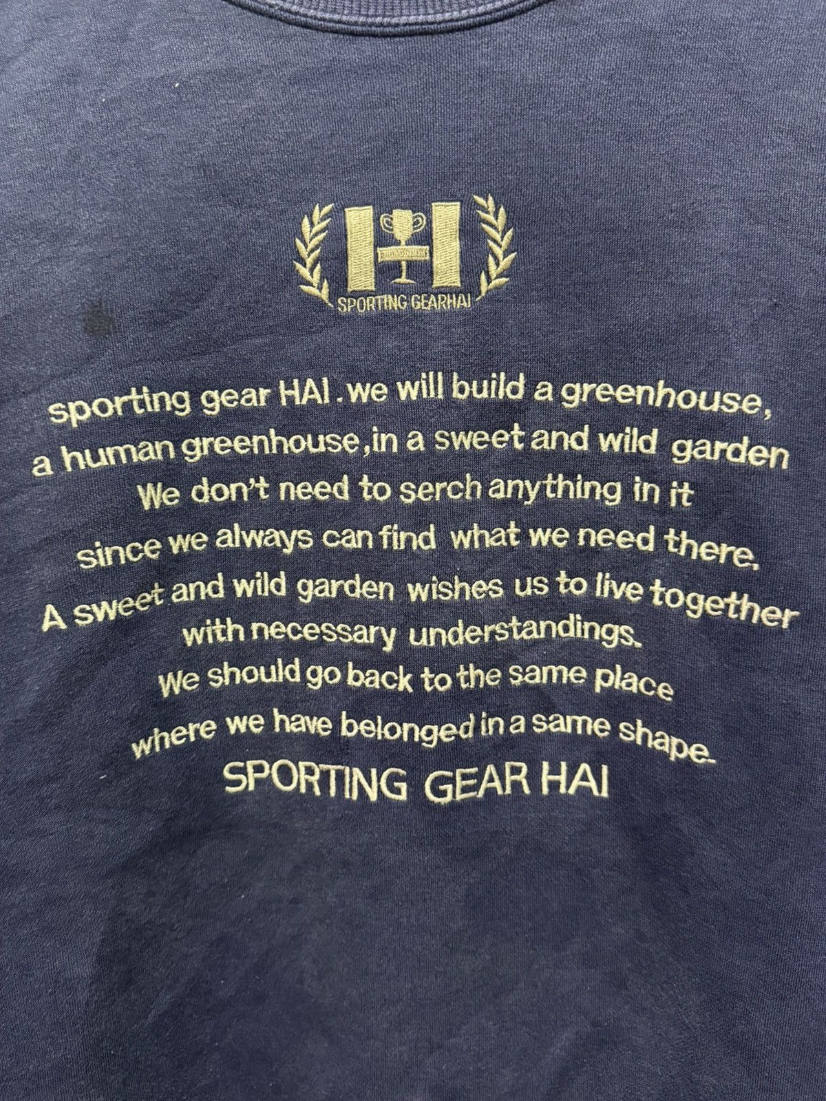 Hai Sporting Gear Sporting Gear Hai Navy Sweatshirt Size US M / EU 48-50 / 2 - 3 Thumbnail