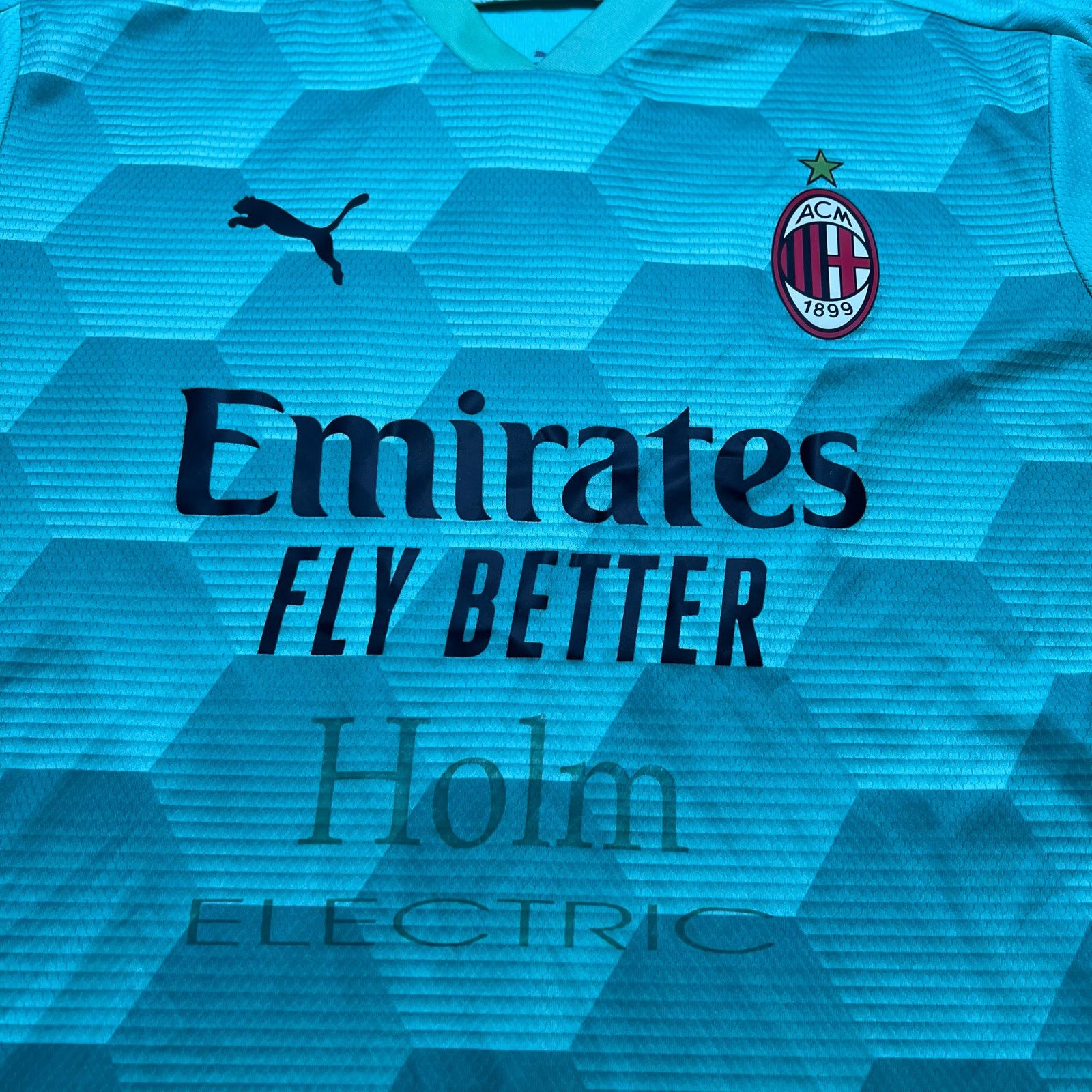 Puma Y2K AC MILAN GOALKEEPER FOOTBALL SHIRT SOCCER JERSEY Puma M Size US M / EU 48-50 / 2 - 3 Thumbnail