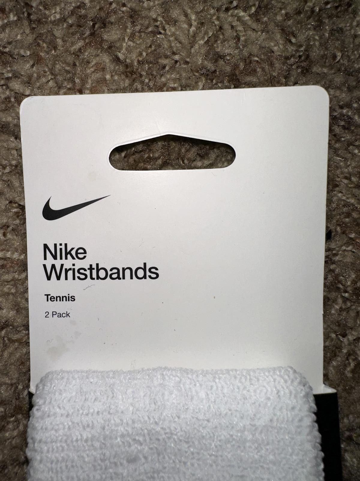 Nike Nike Tennis Premier Wristband S Sports Training Band 2pcs Size ONE SIZE - 3 Thumbnail