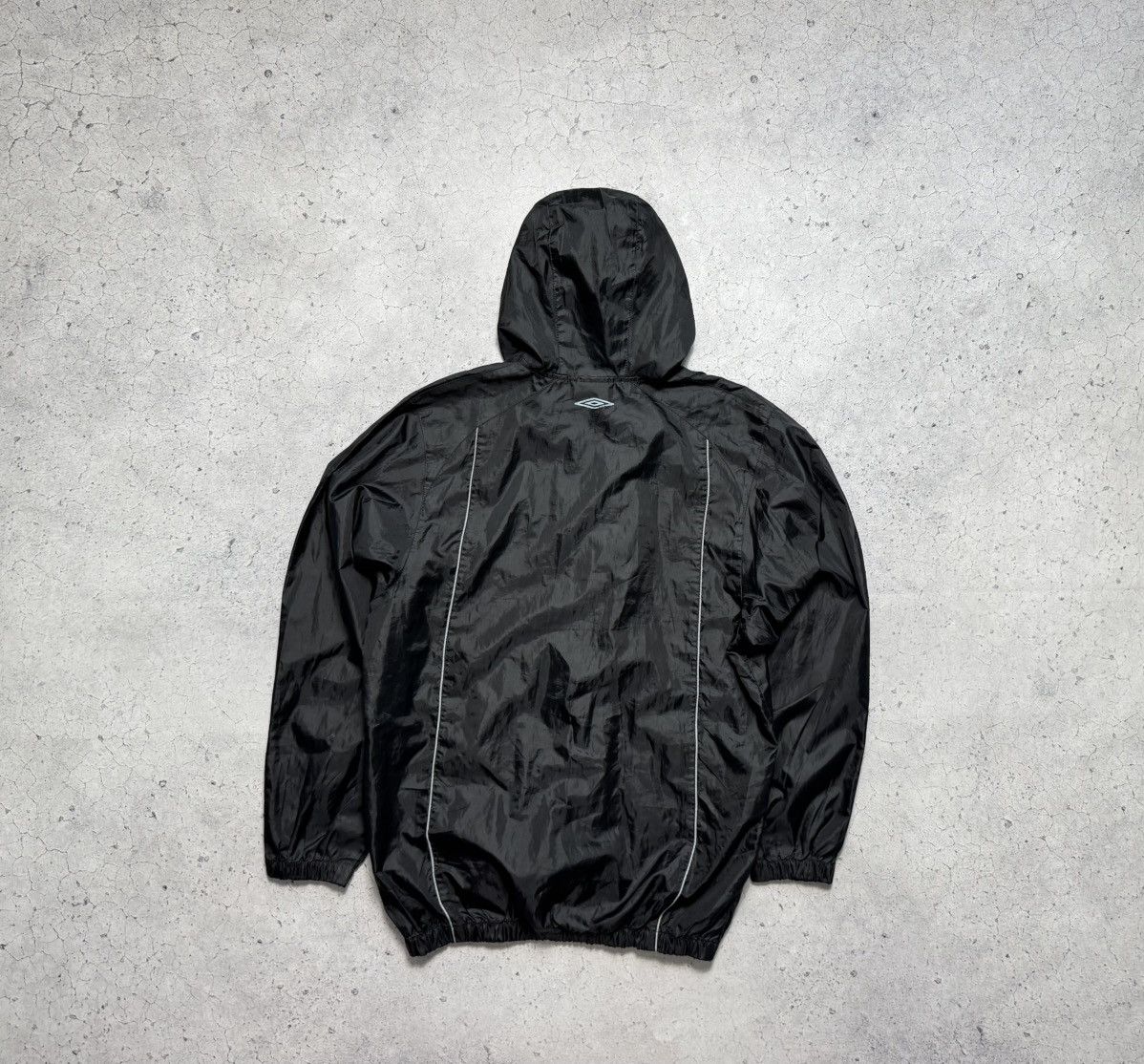 Umbro Umbro Vintage Nylon Track Jacket Y2K Black Size US S / EU 44-46 / 1 - 2 Thumbnail