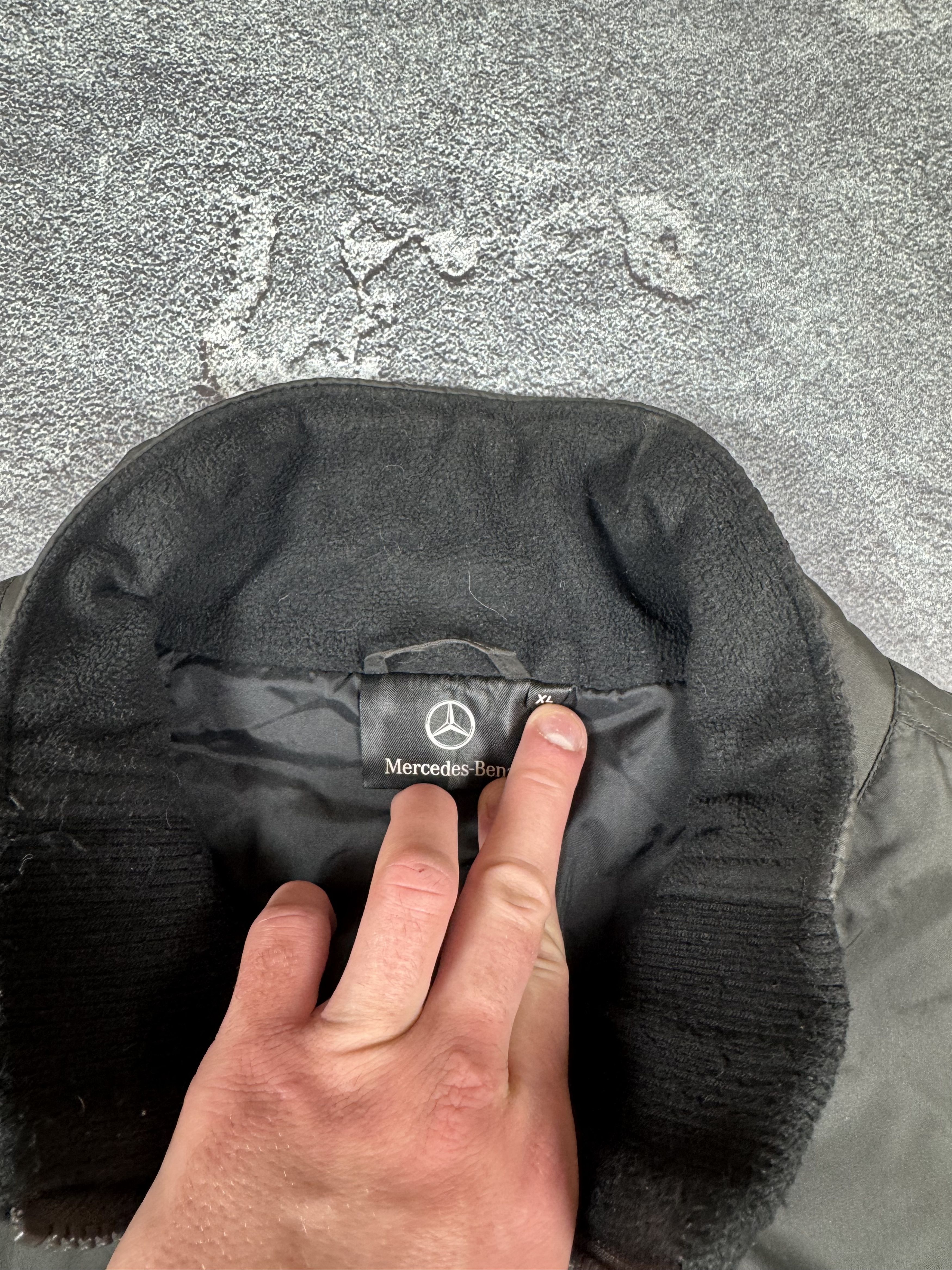 Mercedes-Benz Mercedes-Benz Nylon Y2K Racer Jacket Size XL Streetwear Size US XL / EU 56 / 4 - 3 Thumbnail