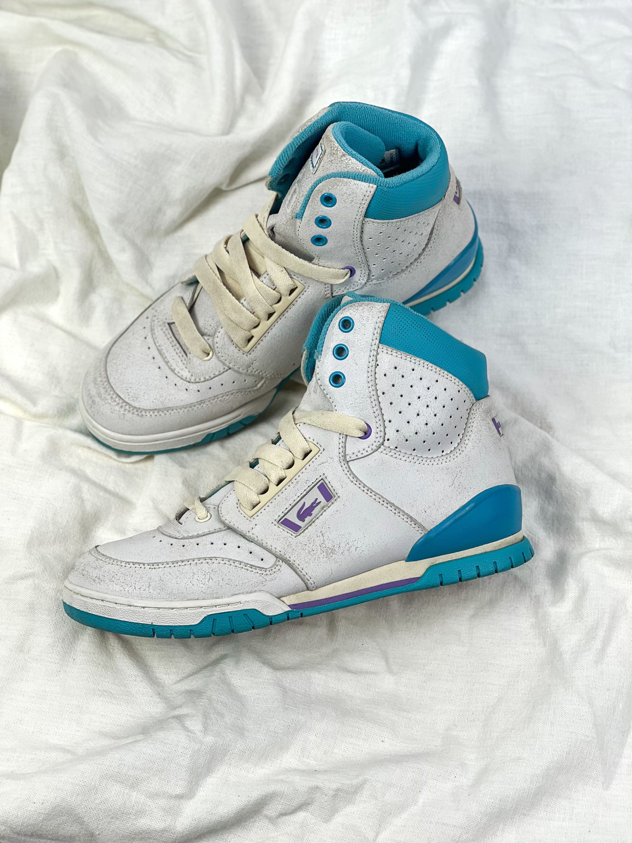Lacoste × Vintage Lacoste leather vintage sneakers Size US 7 / IT 37 - 6 Thumbnail