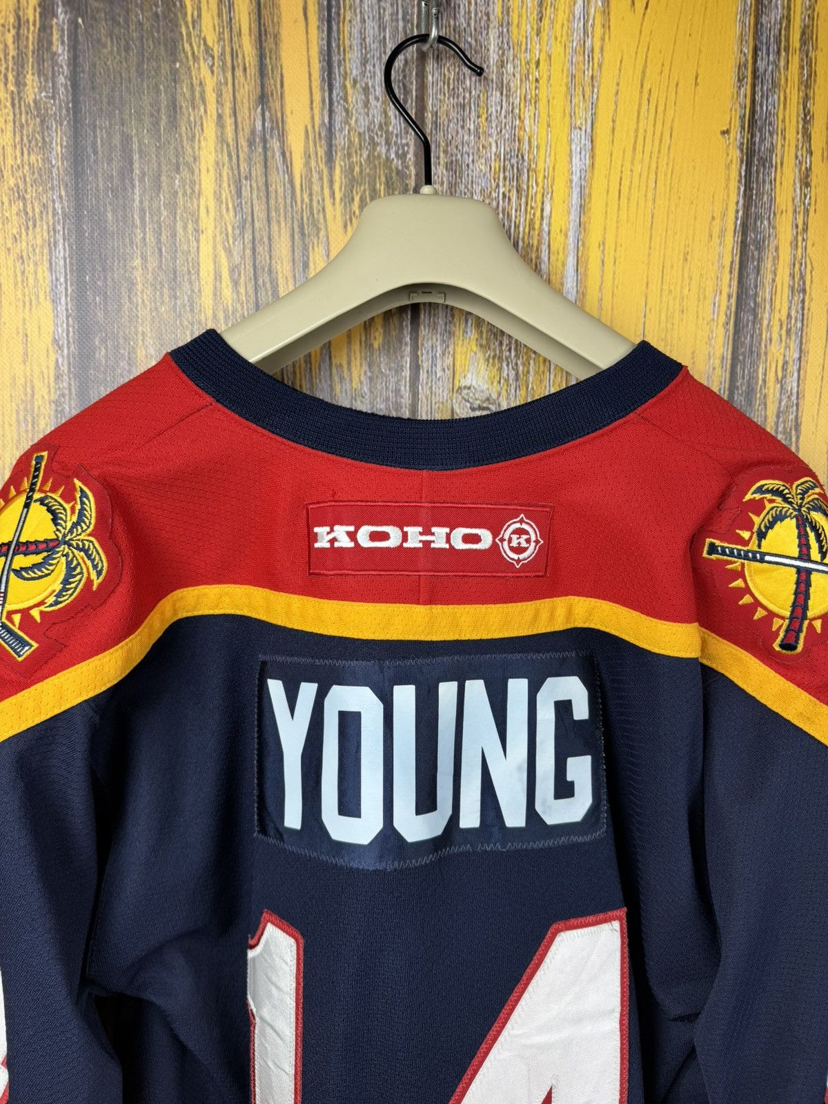 Koho KONO Florida Panthers Broken Stick #14 Hockey T-shirt Size US M / EU 48-50 / 2 - 12 Thumbnail