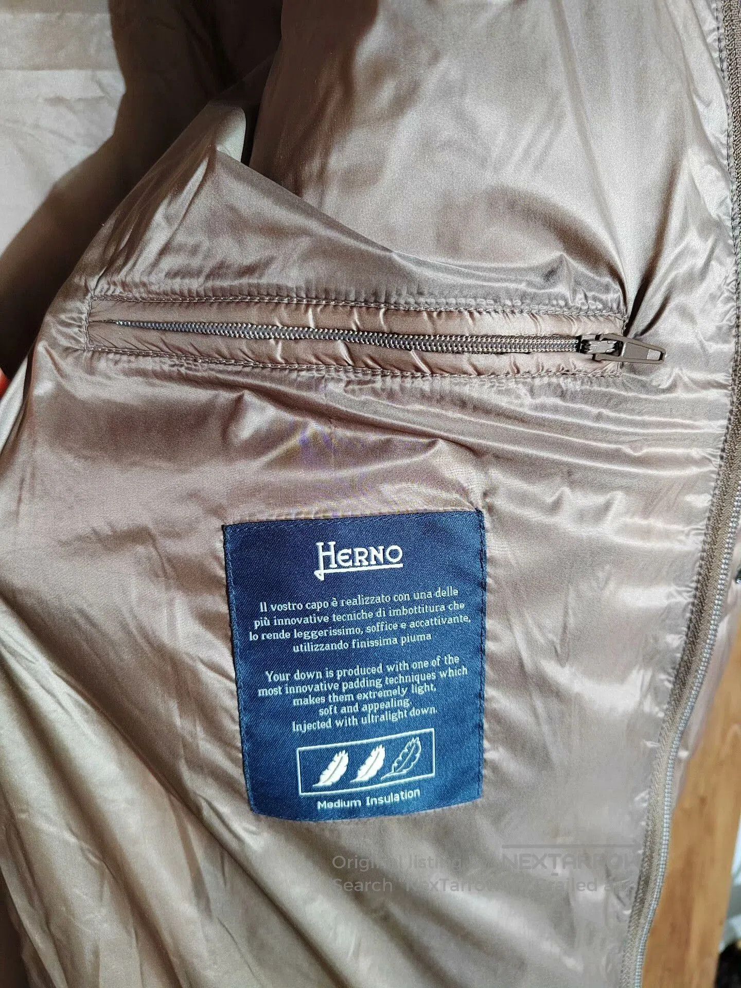 Herno Herno Padded Vest with Knit Sleeves. Size US M / EU 48-50 / 2 - 3 Thumbnail