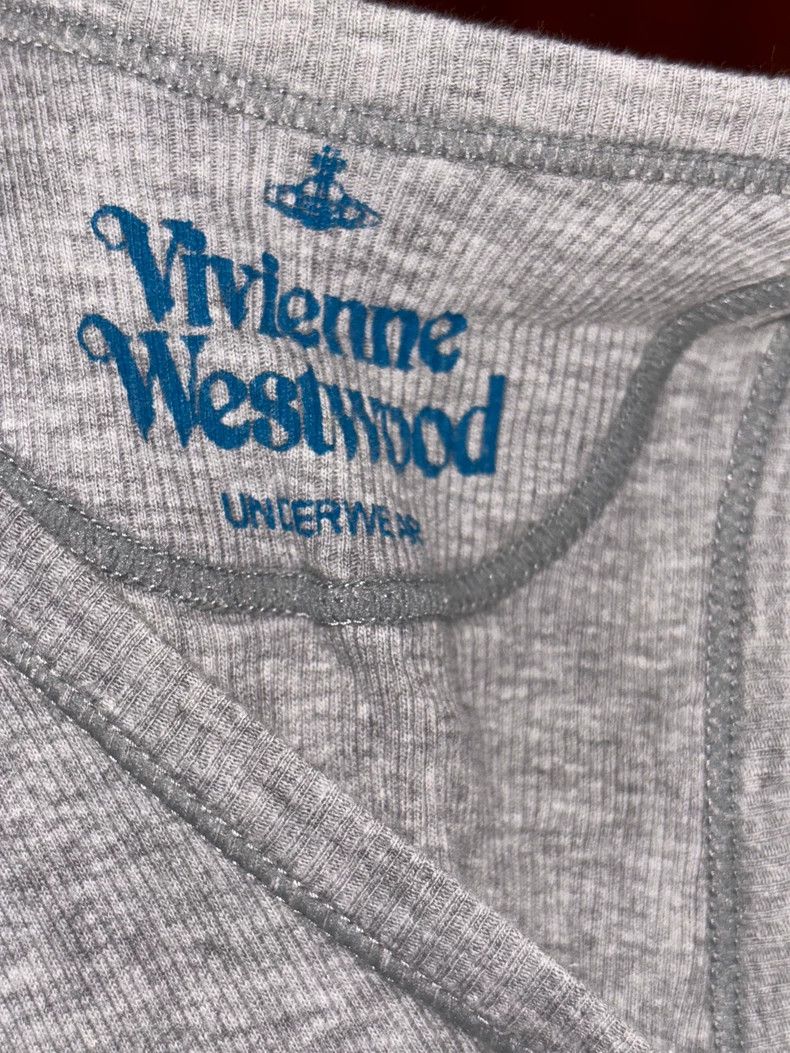 Vivienne Westwood Vivienne Westwood Blue Saturn gray suspenders Size M / US 6-8 / IT 42-44 - 4 Thumbnail