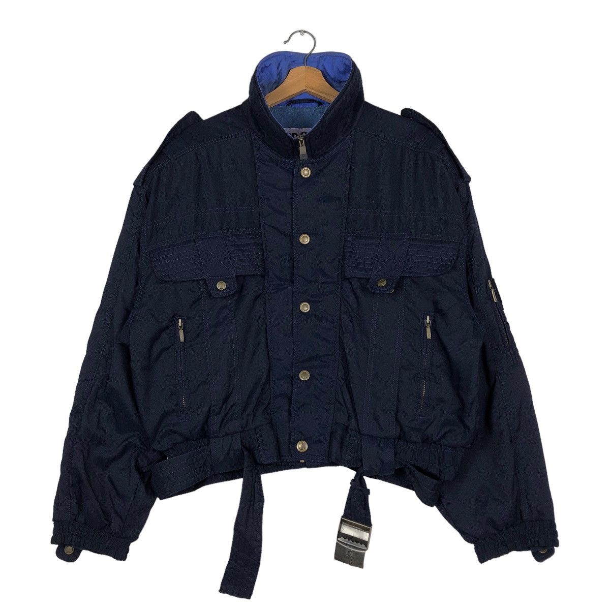 Japanese Brand 🔥Bondage Parachute Cropped Biker Jacket Jean Albert Japan Size US M / EU 48-50 / 2 - 1 Thumbnail