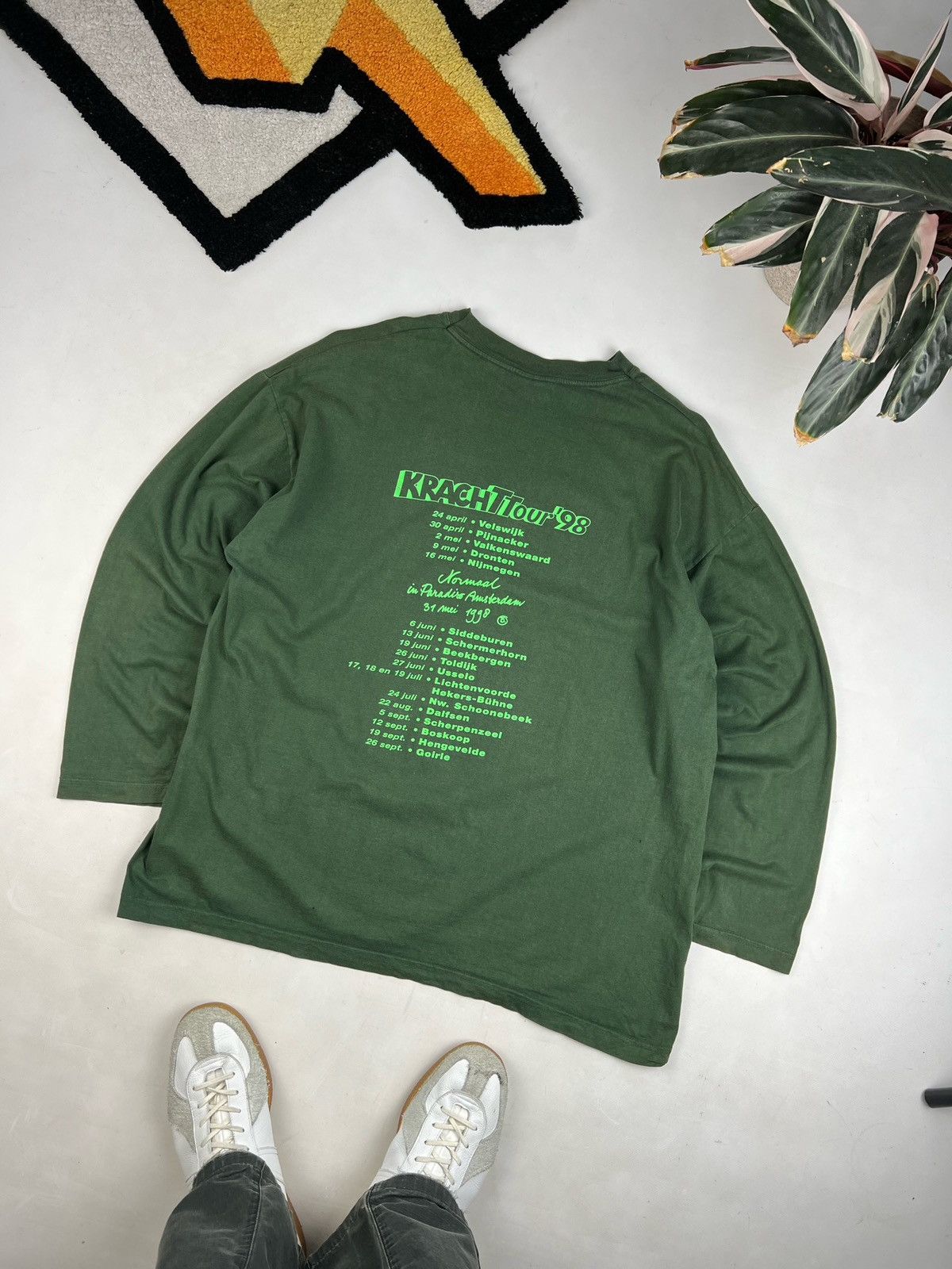 Band Tees × Vintage Vintage 1998 Normaal tour t-shirt Hoken Kreng long sleeve Size US XL / EU 56 / 4 - 2 Thumbnail
