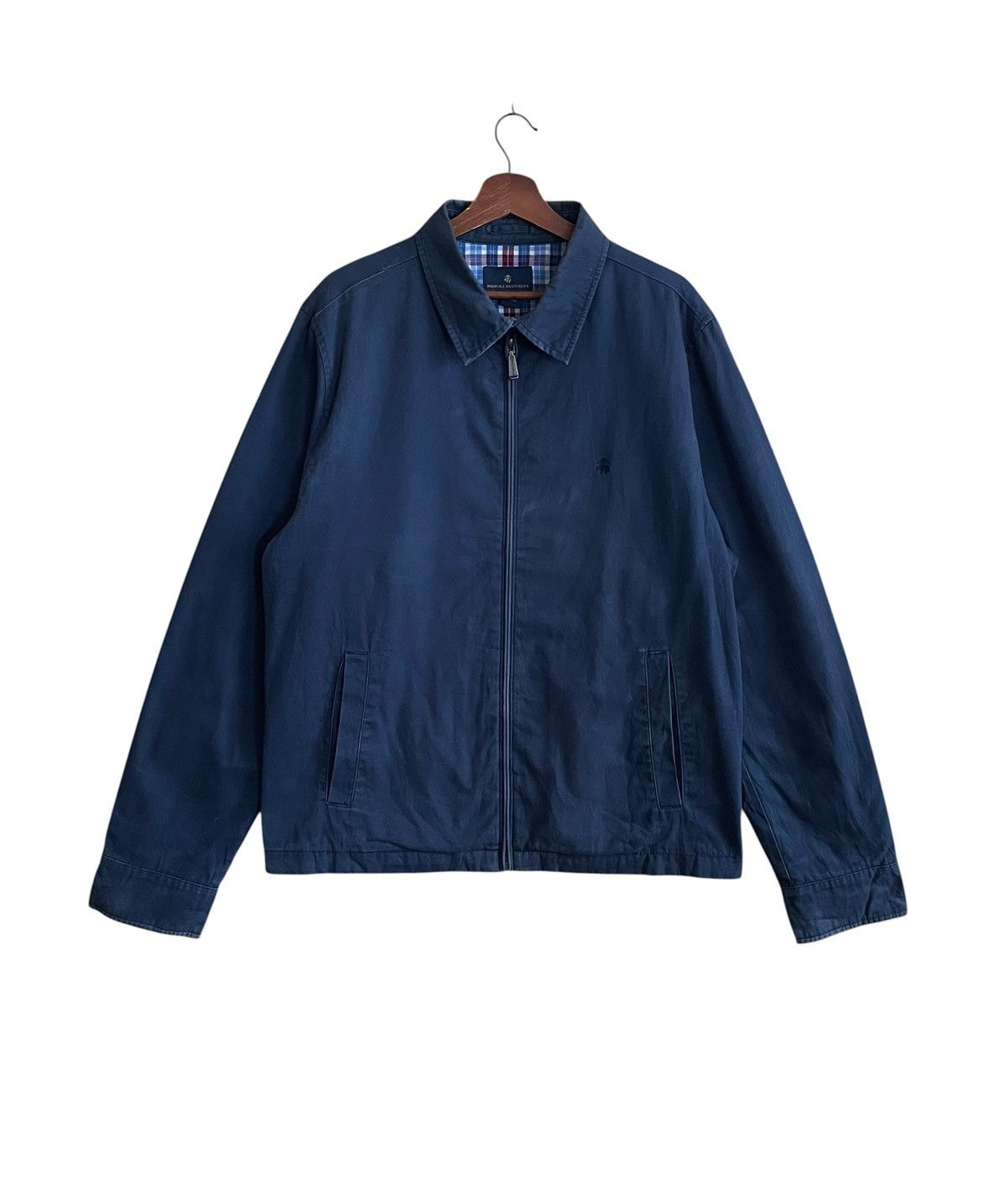 Brooks Brothers Very Rare Vintage Brand Brooks Brother Bomber Jacket 1990s Size US L / EU 52-54 / 3 - 1 Thumbnail