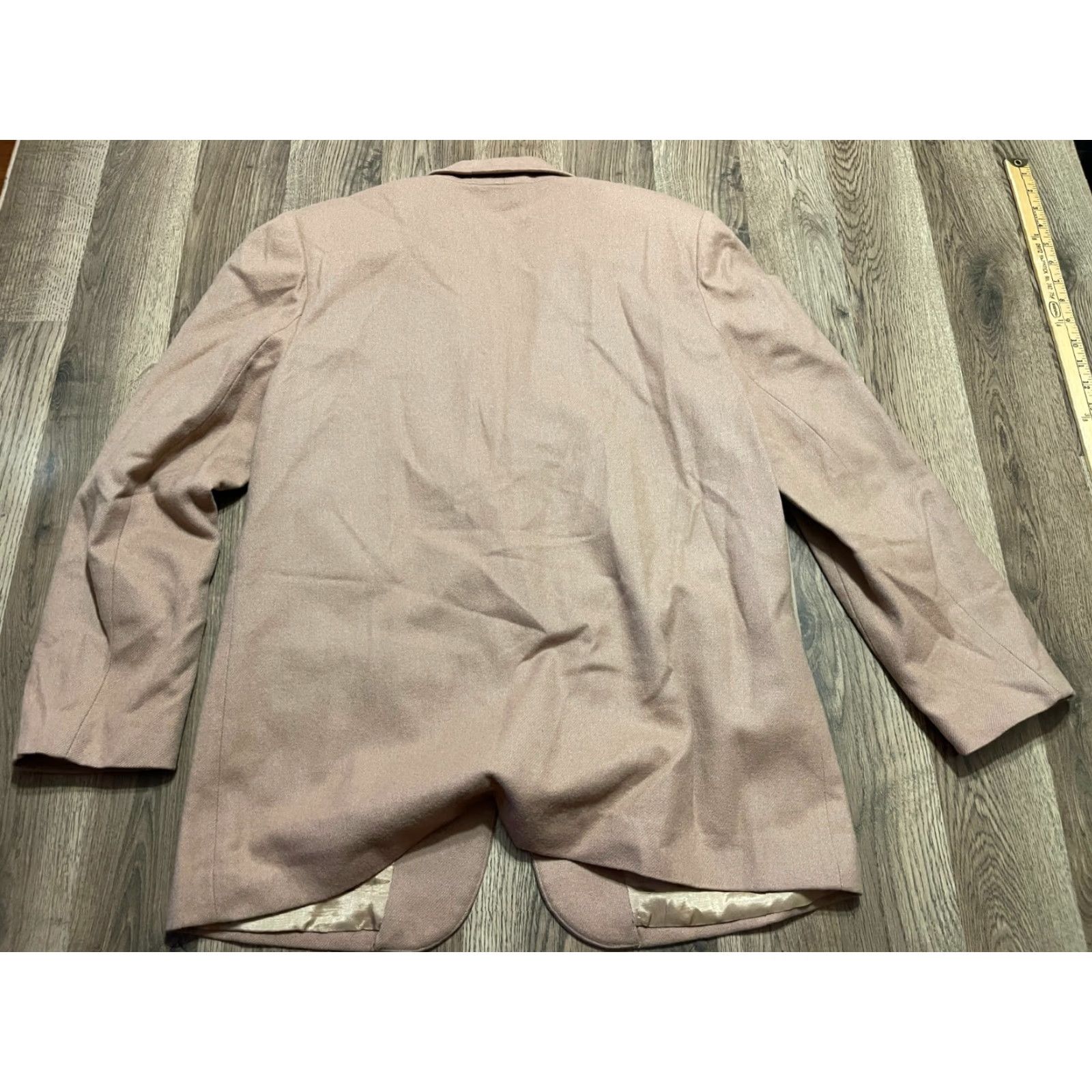 Vintage Sag Harbor Jacket Women Size 12 Brown One Button Shoulder Pads 100% Wool Solid Vintage No Size XL / US 12-14 / IT 48-50 - 2 Thumbnail