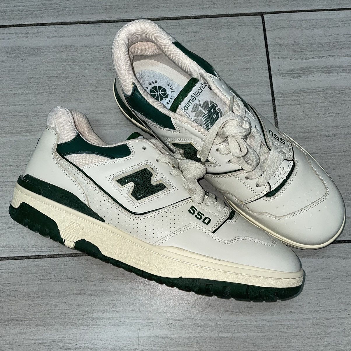 Aime Leon Dore × New Balance New Balance ALD 550 Green Size US 10.5 / EU 43-44 - 2 Thumbnail