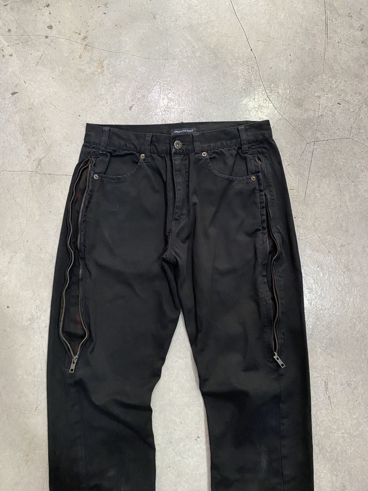 Ann Demeulemeester Beautiful Rare POWER OF THE PEOPLE Size US 30 / EU 46 - 4 Thumbnail