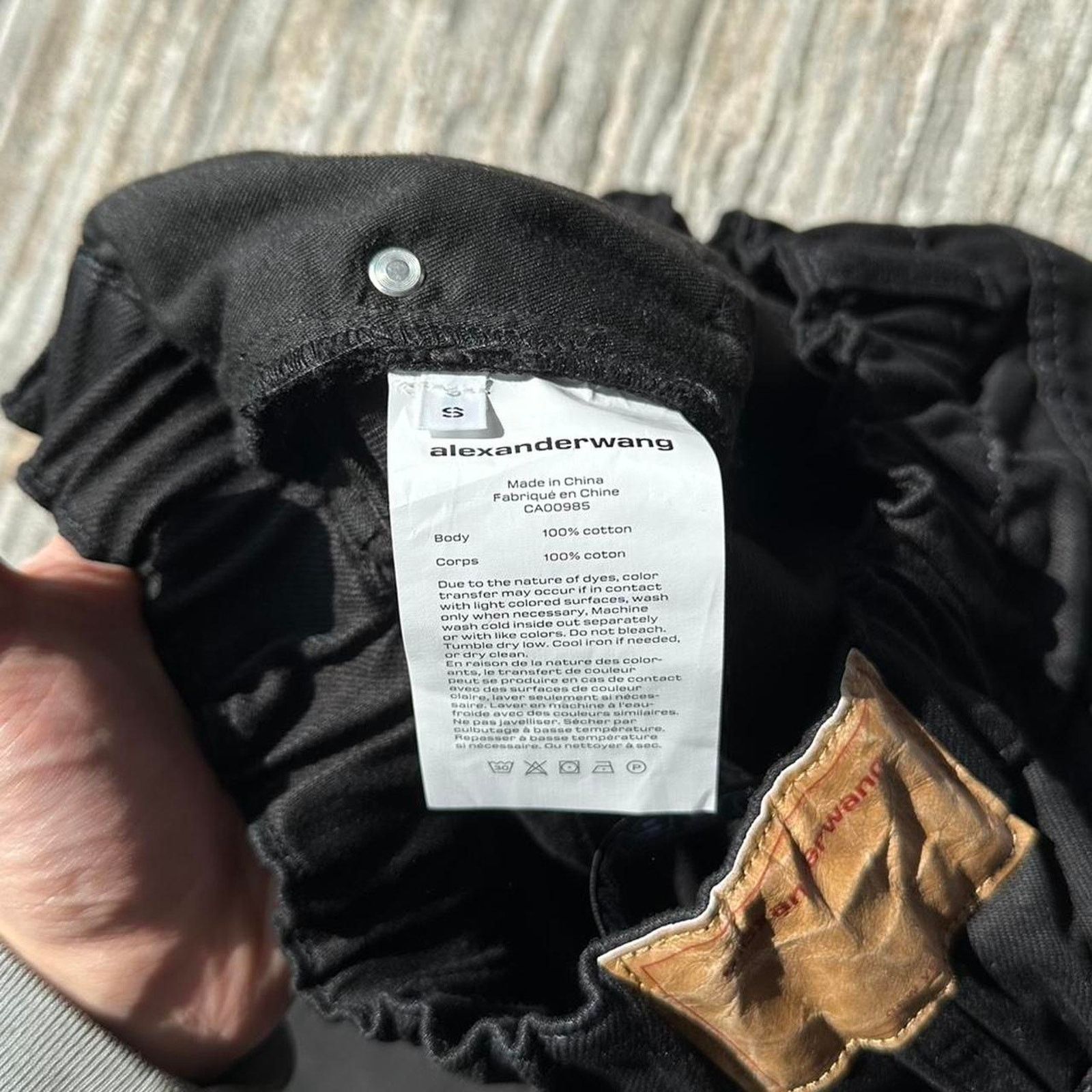 Alexander Wang Black Alexander Wang Jean Jorts Size US 30 / EU 46 - 5 Thumbnail