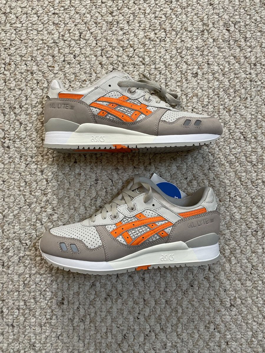 Asics × Kith × Ronnie Fieg BNIB Ronnie Fieg x ASICS Gel Lyte III Super Orange Size US 9 / EU 42 - 1 Thumbnail