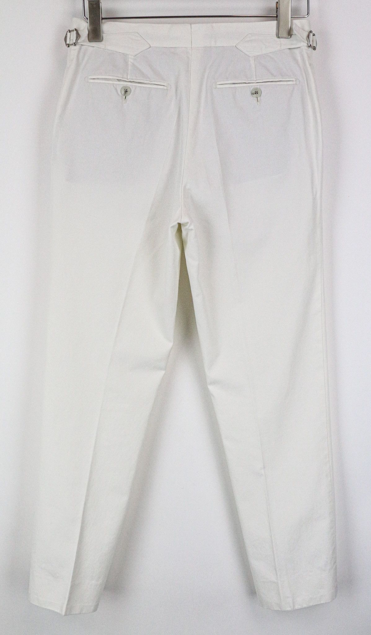 Suitsupply HAVANA UK34R Off-White Slim Cotton 2 Piece Suit 73527 Size 34R - 11 Thumbnail
