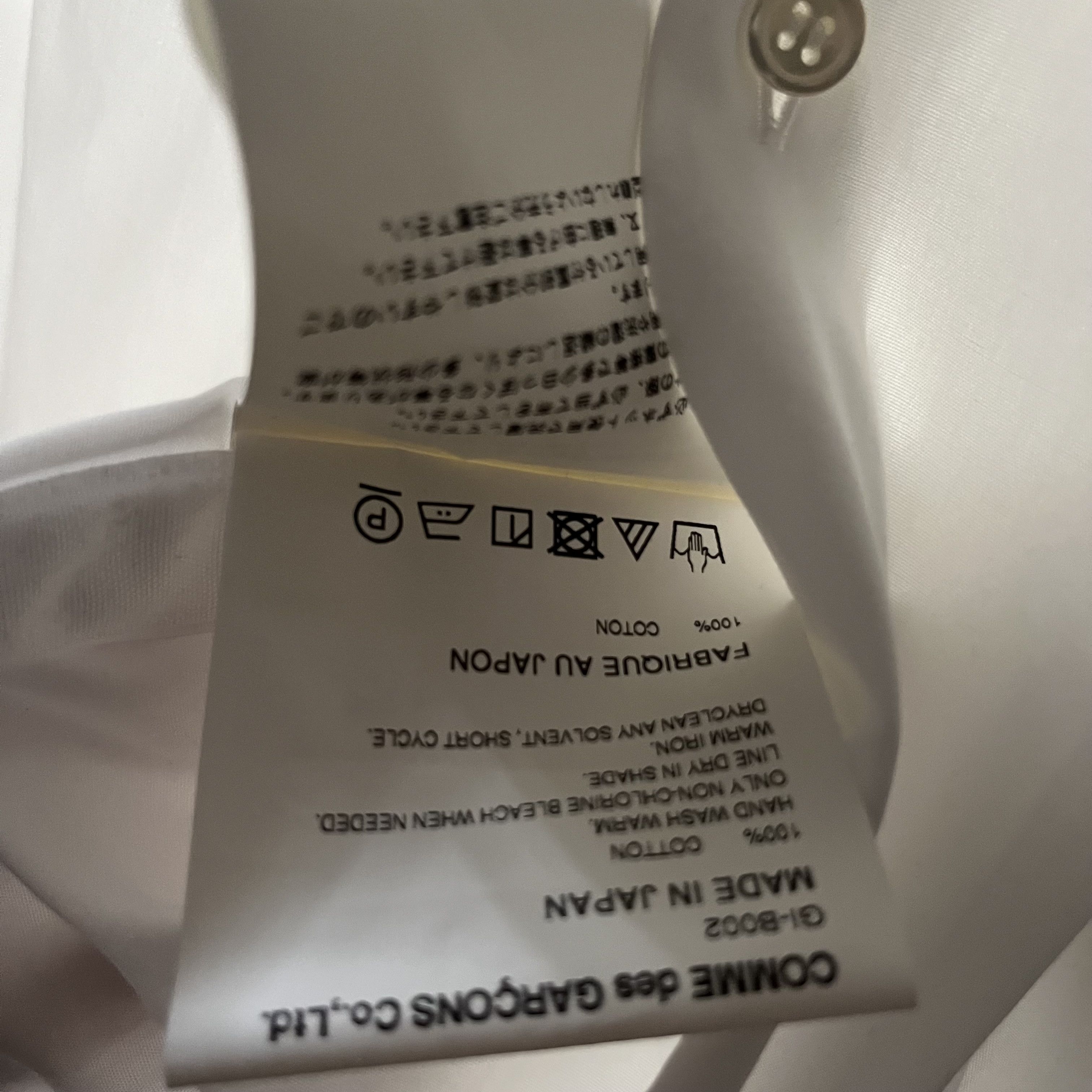 Comme des Garcons Comme des Garcons structured white shirt Size S / US 4 / IT 40 - 3 Thumbnail