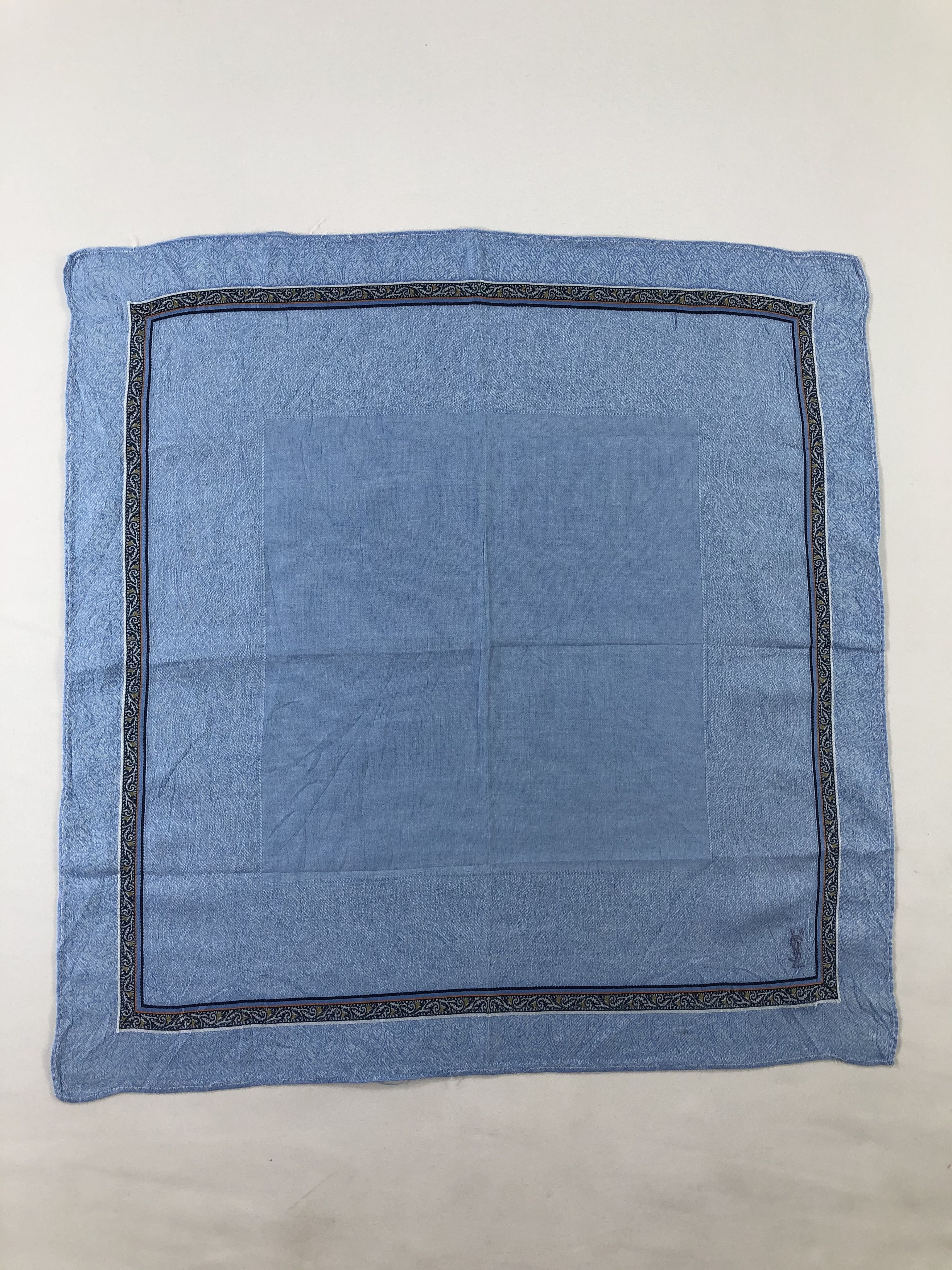Yves Saint Laurent Yves Saint Laurent Handkerchief / Bandana / Neckerchief Size ONE SIZE - 2 Thumbnail