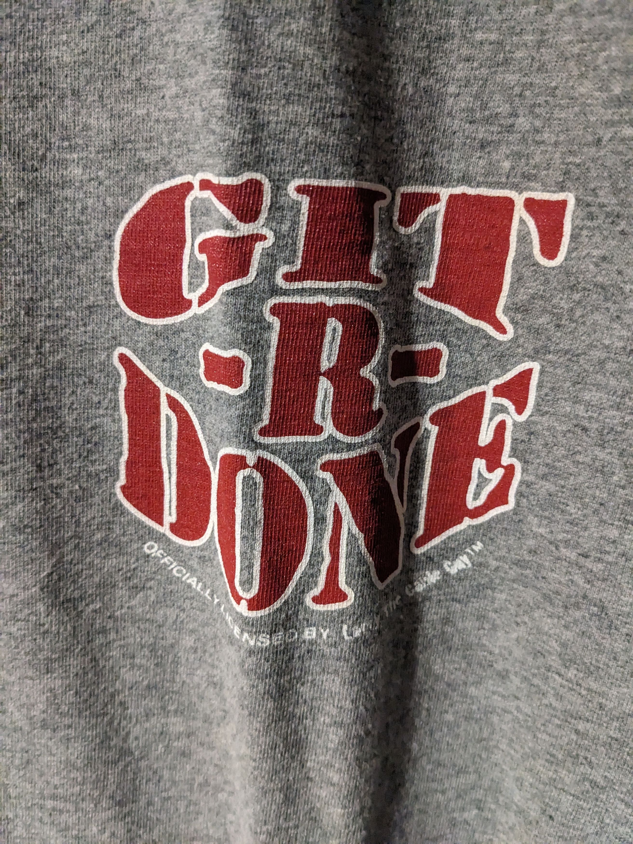 Gildan × Vintage Vintage 2005 Git R Done Larry the Cable Guy Large T-Shirt Size US L / EU 52-54 / 3 - 4 Thumbnail