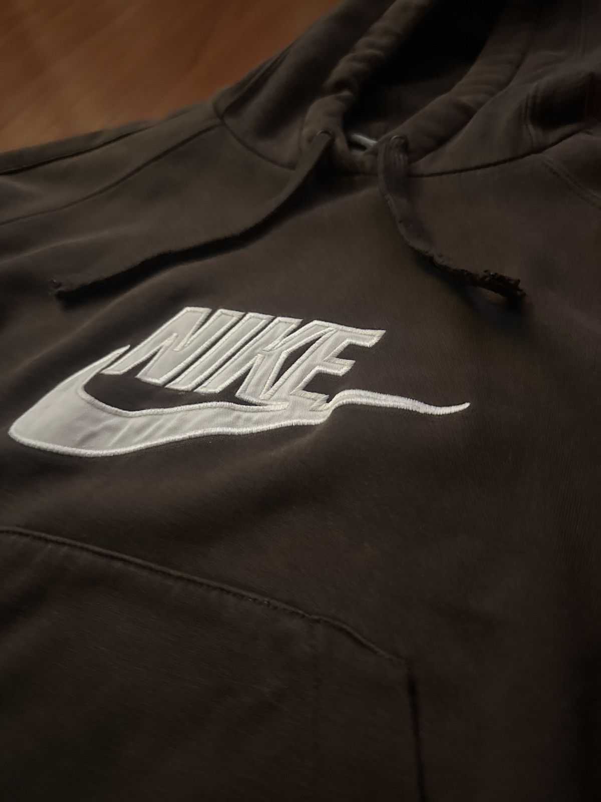 Nike Vintage Brown Nike Hoodie Size US S / EU 44-46 / 1 - 2 Thumbnail