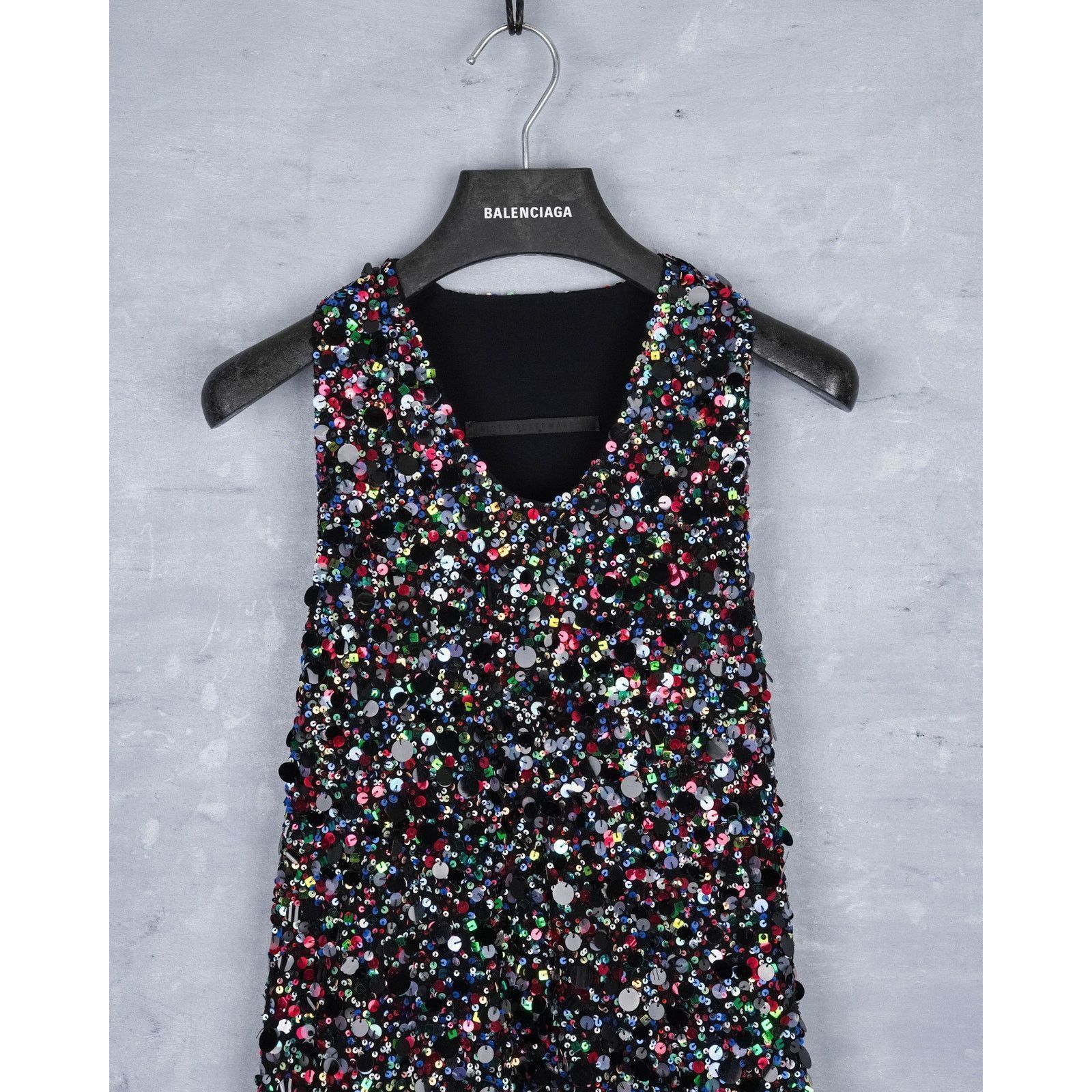 Haider Ackermann Haider ackermann multicolor sequin party tank top blouse Size XL / US 12-14 / IT 48-50 - 3 Thumbnail