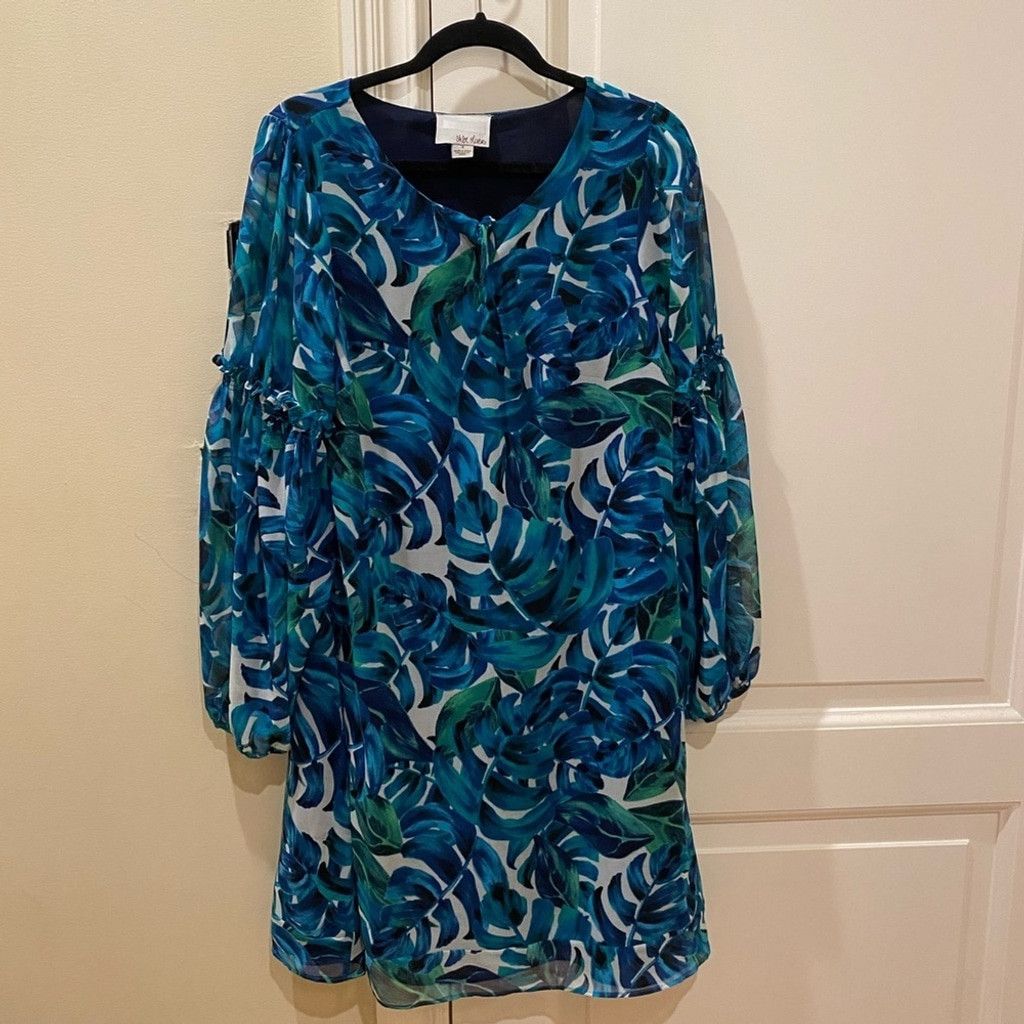 Anthropologie Anthropologie Chloe Oliver Floral Dress Size S / US 4 / IT 40 - 2 Thumbnail